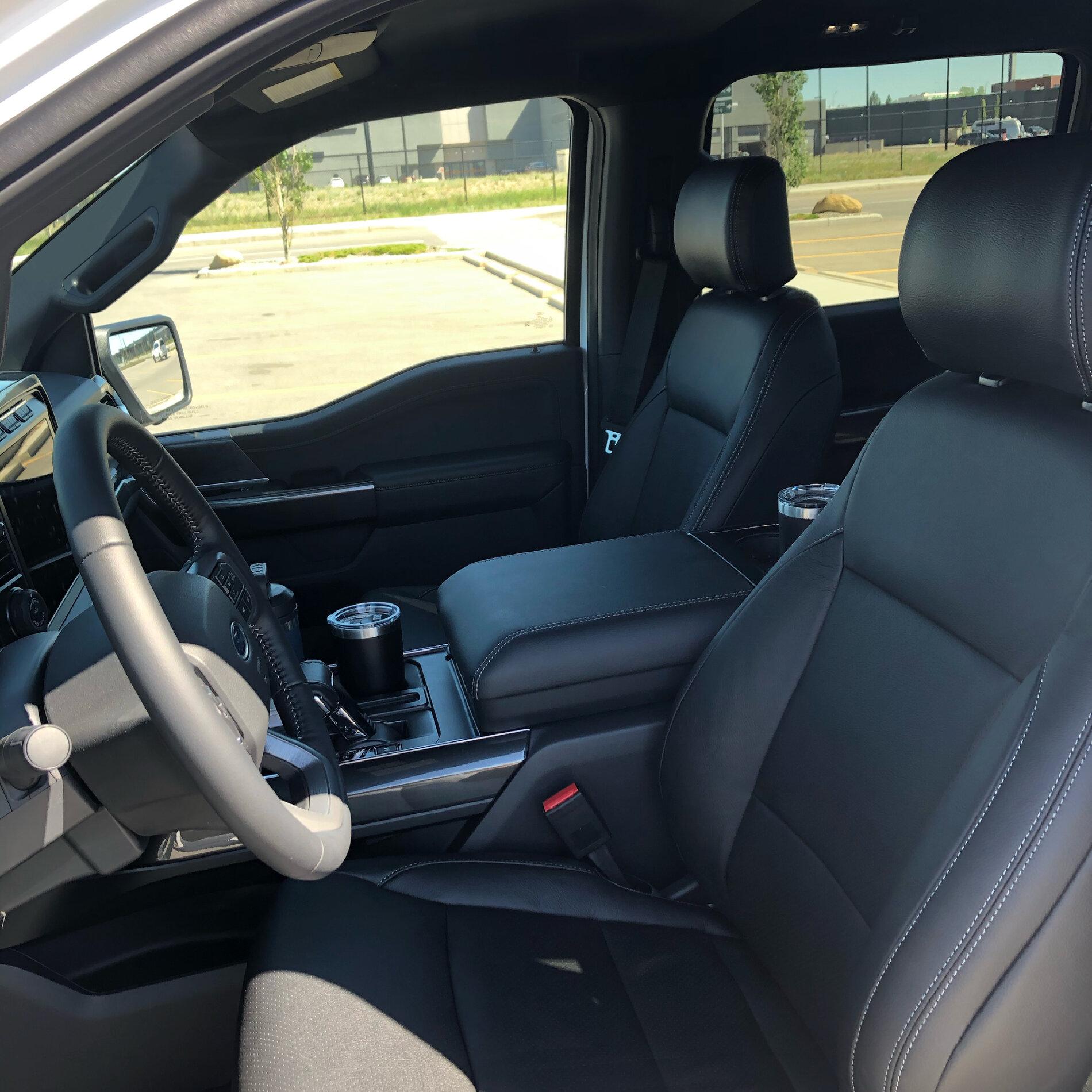 Ford F-150 Lightning Katzkin Leather installed in 2021 F-150 (photos) 440017A8-C0D2-4641-9AFB-125B4AC08390