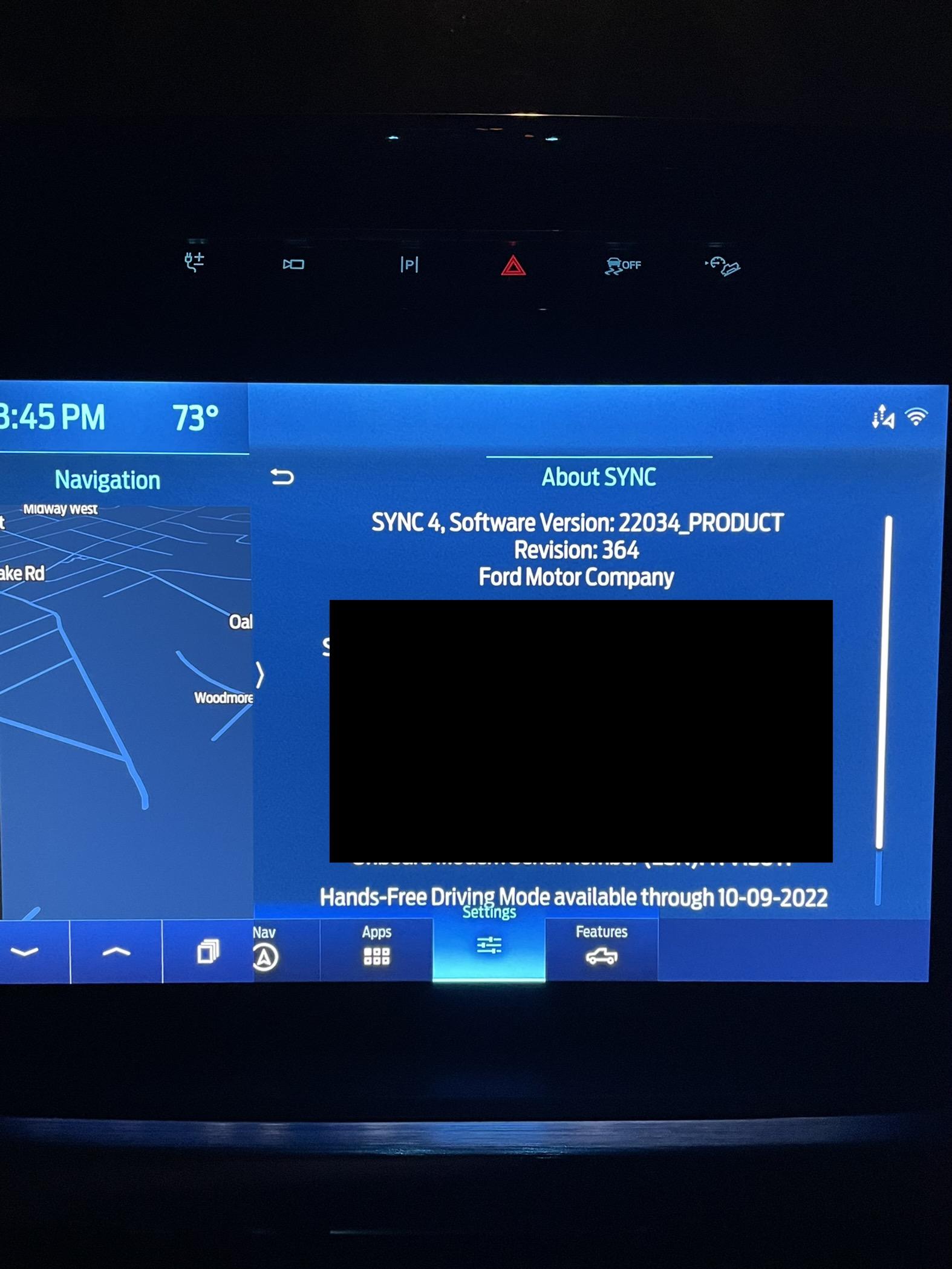 Ford F-150 Lightning Tiles / cards moved to left side of screen after Sync update 44D6F0FA-F8C9-4B8F-9309-D6752C8D295A