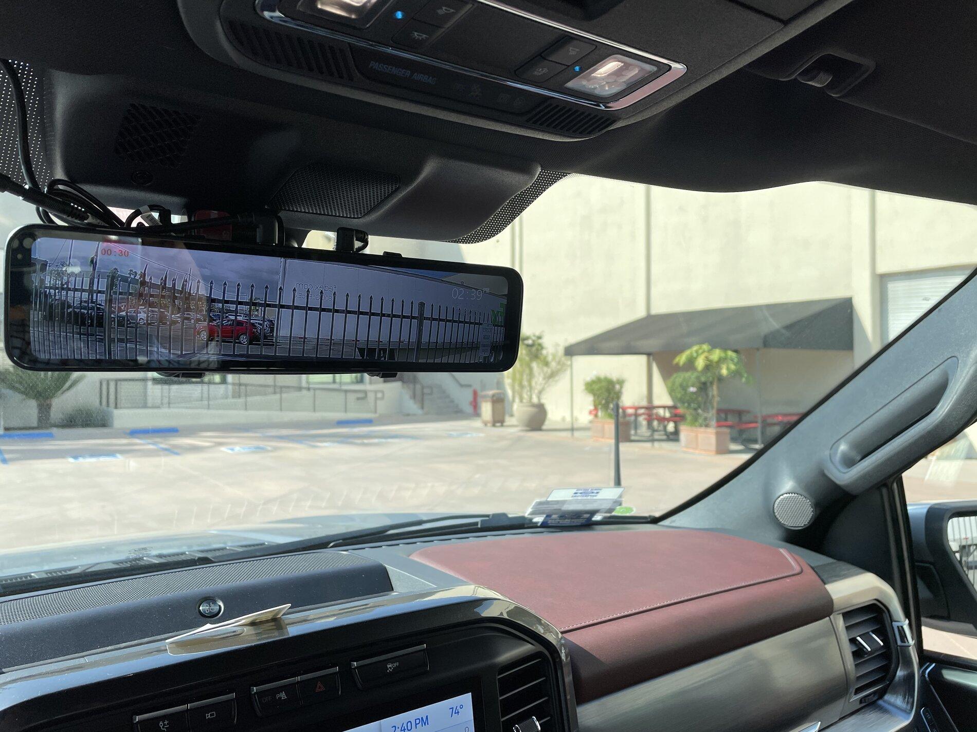 Ford F-150 Lightning Dashcam Review - Vantop H612 45EDABAD-CBD2-4F87-B3EF-357785E96E0D