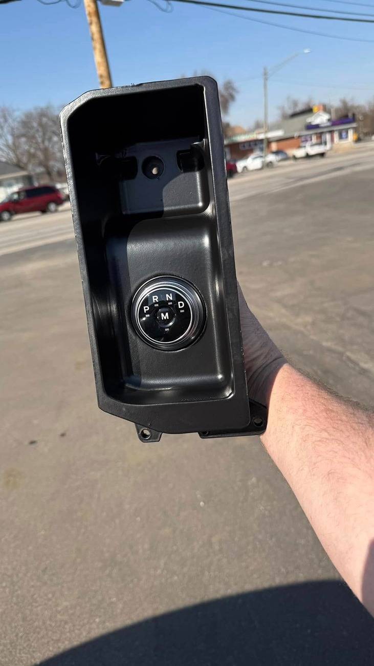 Ford F-150 Lightning 3D Printed Rotary Shifter Holder 482978960_2944250429076241_3150479634266662396_n