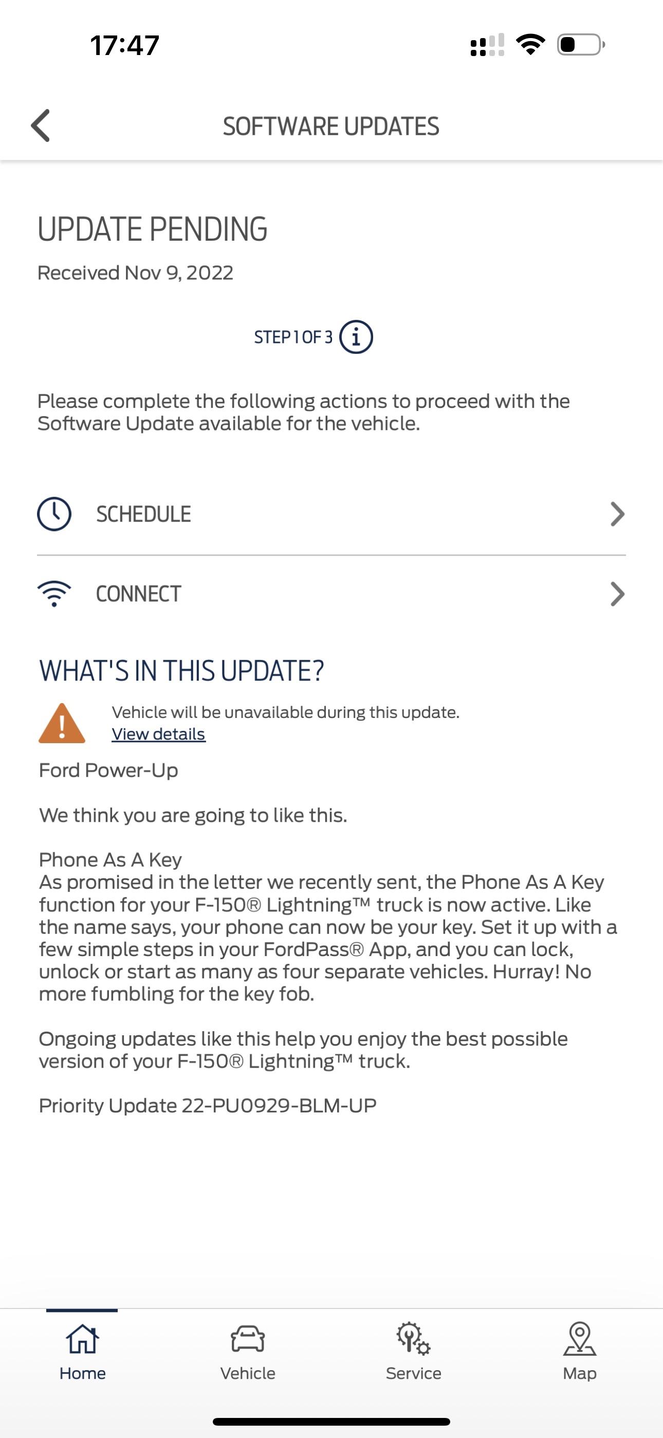 Ford F-150 Lightning Phone As A Key (PAAK) update coming starting today to early builds. 4FEA7D75-472F-4F4C-BDAE-90A46A0B1B37