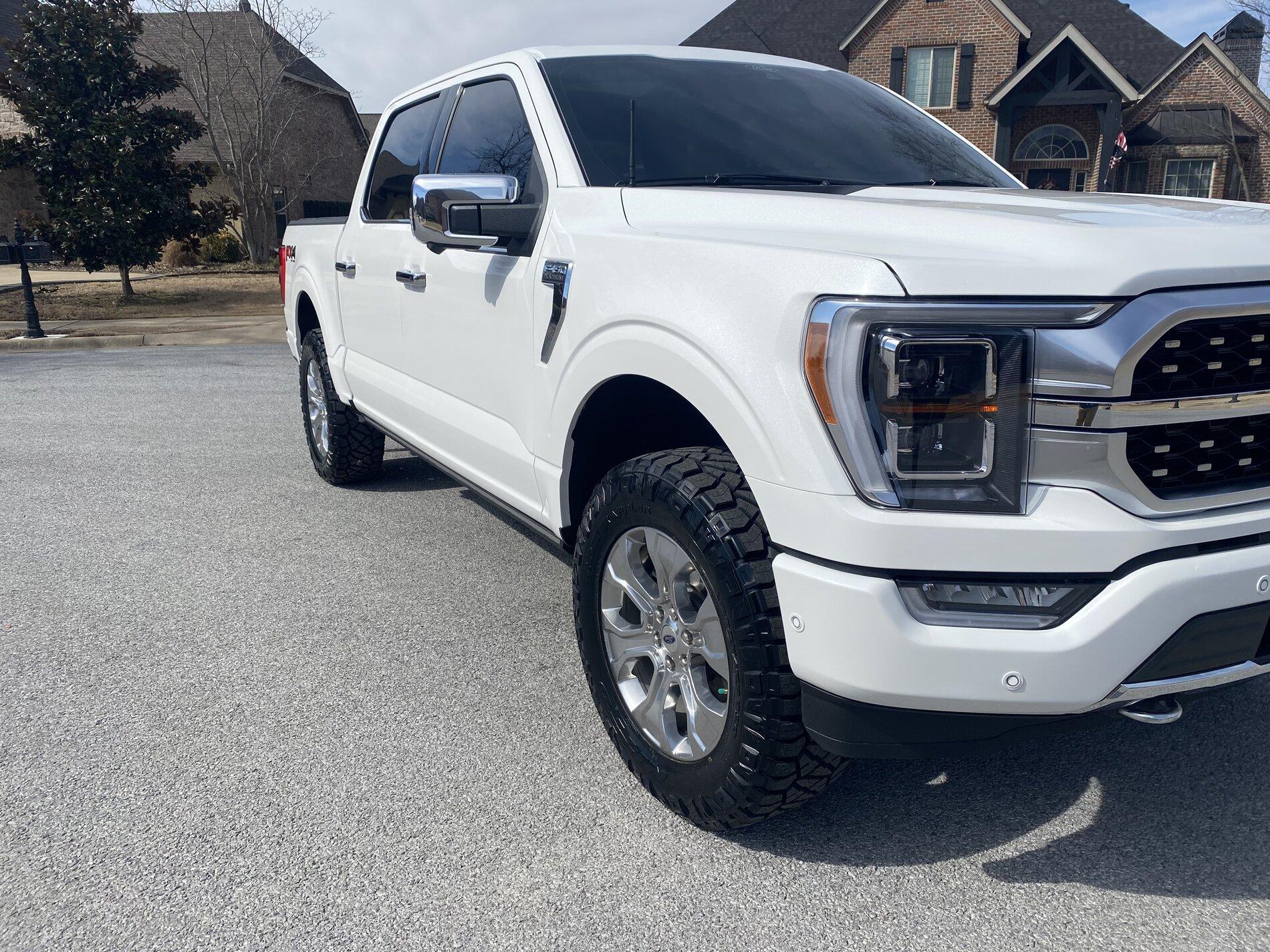 Ford F-150 Lightning Platinum wheels with larger more aggressive tires? 51FEC60A-2E3E-484B-9CF5-02B4A4725717