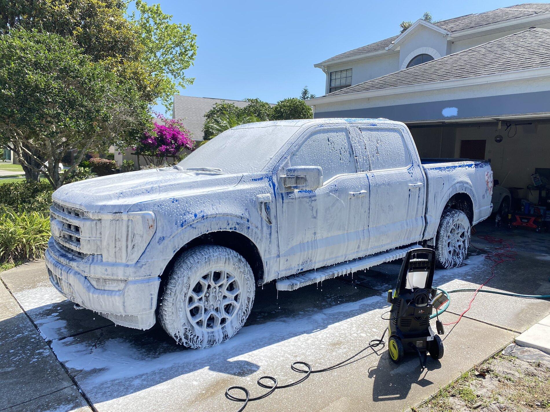 Ford F-150 Lightning What do you use to wash your truck at home? 52AF33CD-74AB-4158-83B5-5A5D1E7D44E5