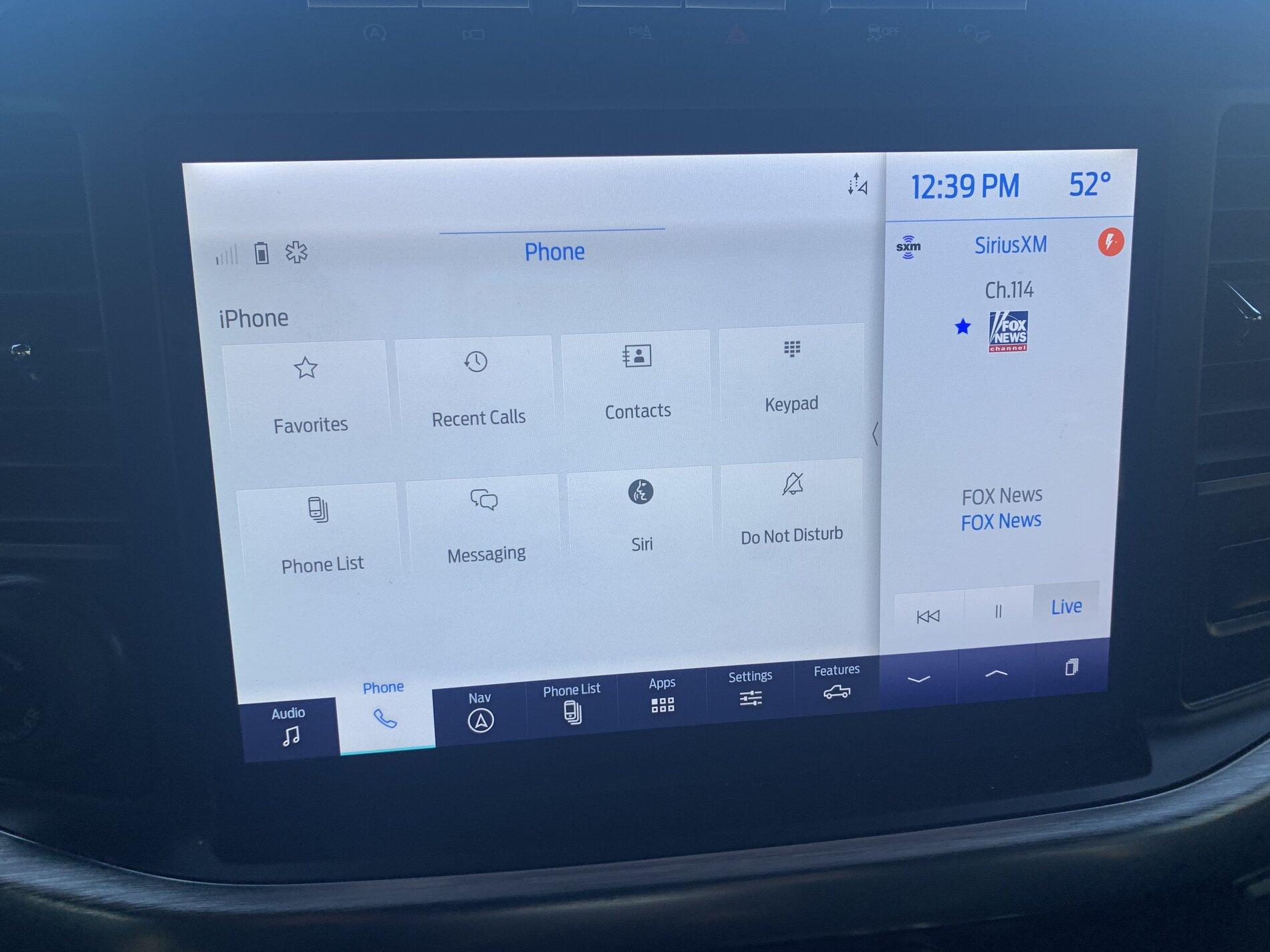 Ford F-150 Lightning Accidentally ignored car play 537CC3DF-E8E6-44DF-A442-16DAFD7F5B66