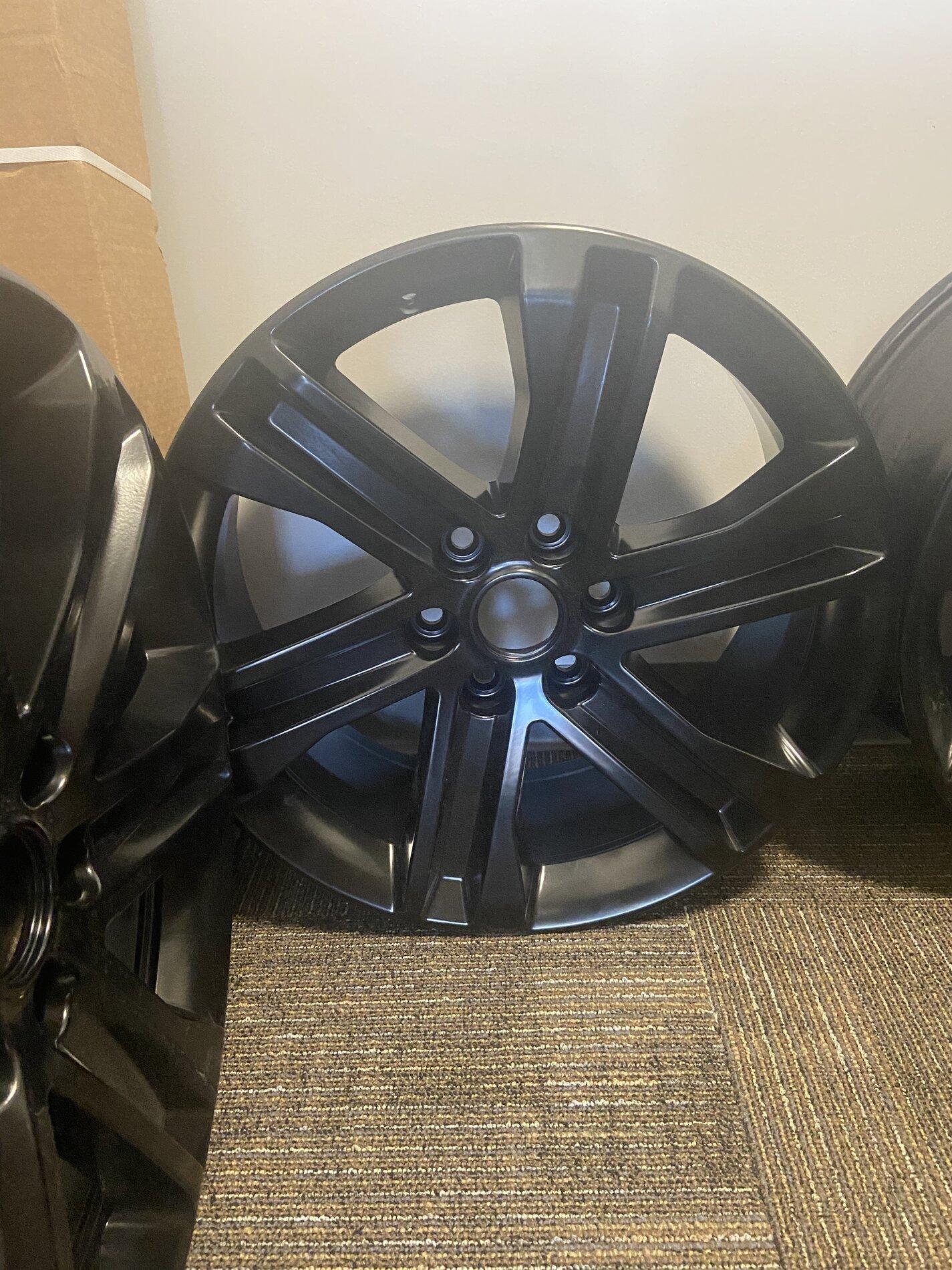 Ford F-150 Lightning 18” Sport Wheels Powder Coated Matte Black 57DA921E-714F-4312-87F3-EC64417F934B