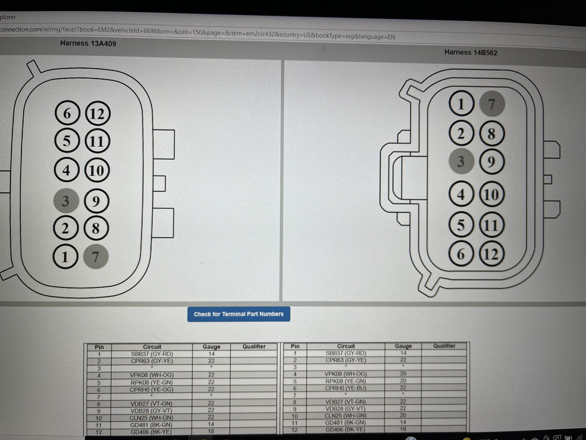 Ford F-150 Lightning Request: 12 Pin Wiring Diagram - Rear Tailgate Locks 593C5363-8153-443F-A9D0-66C83D2F4C32