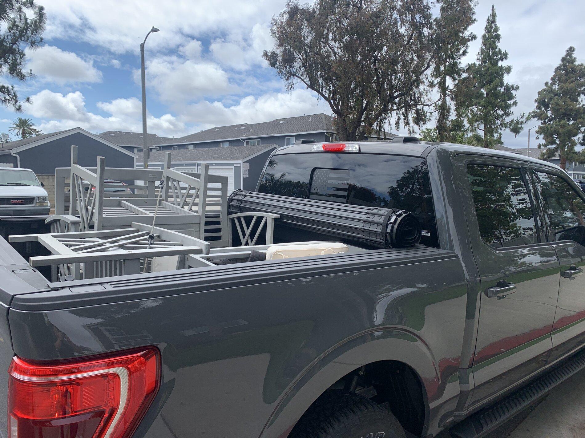 Ford F-150 Lightning Anyone received a rolling aluminum cover? 5D837F0D-433B-456E-AA8B-B181E1EB453B