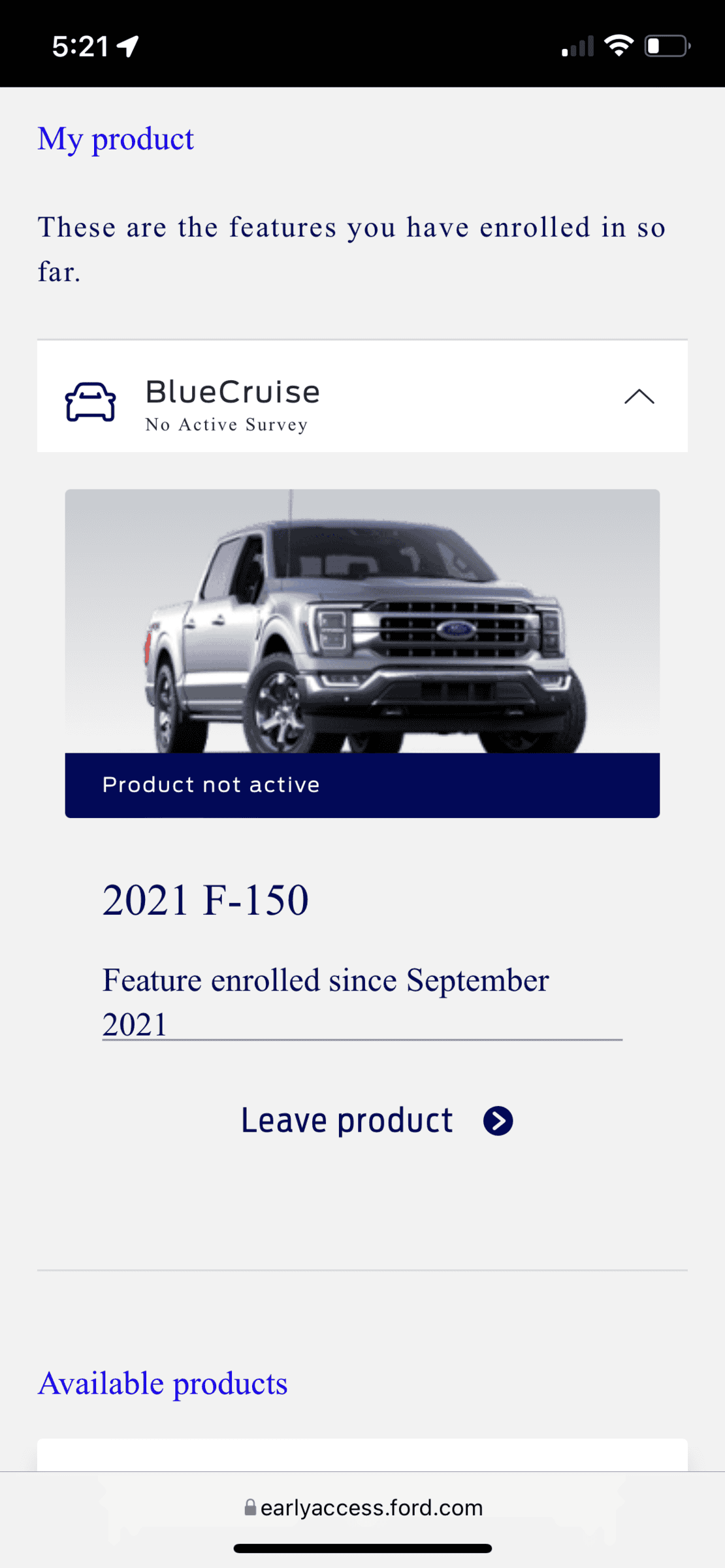 Ford F-150 Lightning Final Steps to Bluecruise email 61479459-2EFC-4A98-9C22-319DDB501D07