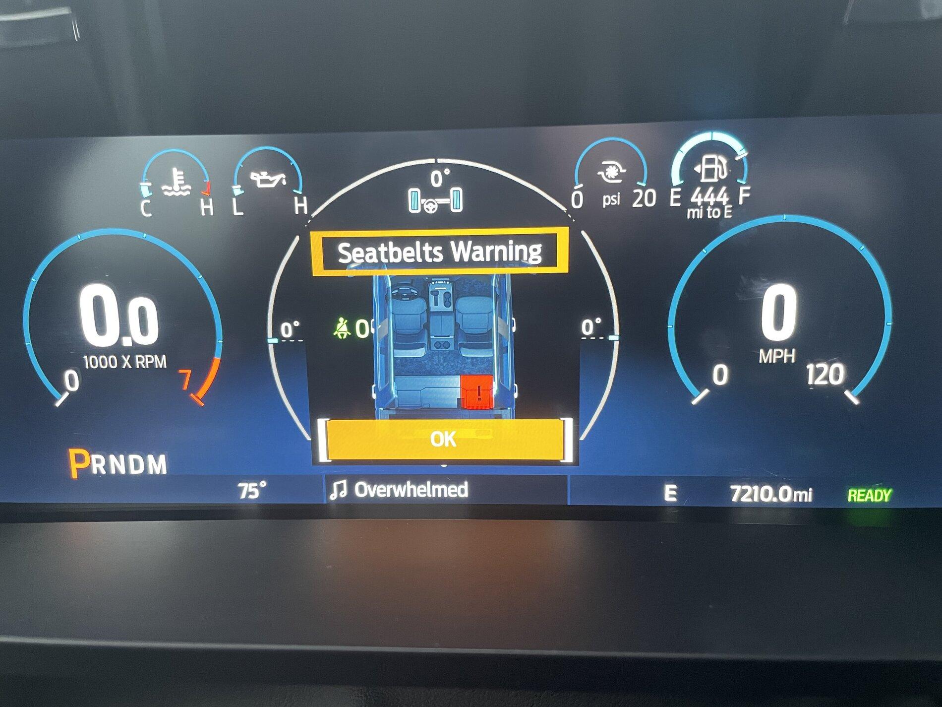 Disable Passenger Seatbelt Monitor System | Ford Lightning Forum For F ...