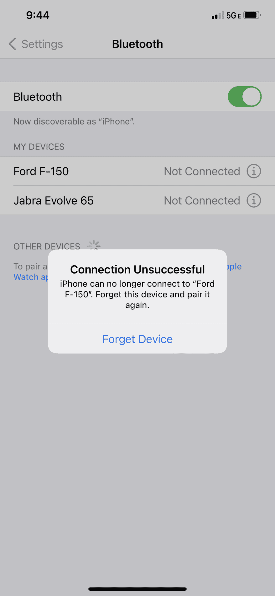 Ford F-150 Lightning iPhone won’t connect to sync 68ECE138-DA41-4510-B15E-F49A433FCA13