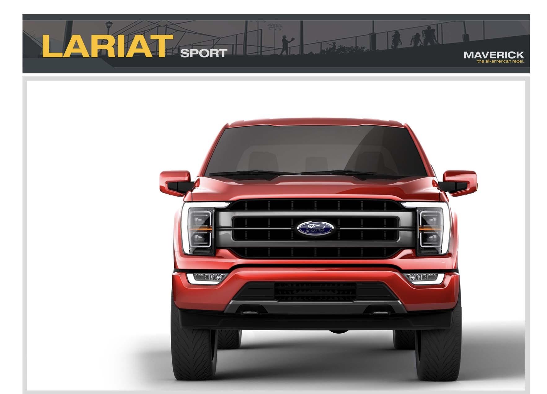 Ford F-150 Lightning First Look at Maverick Truck's Grille Exposed 6C4B2773-51D5-4425-9789-00459B5CA923