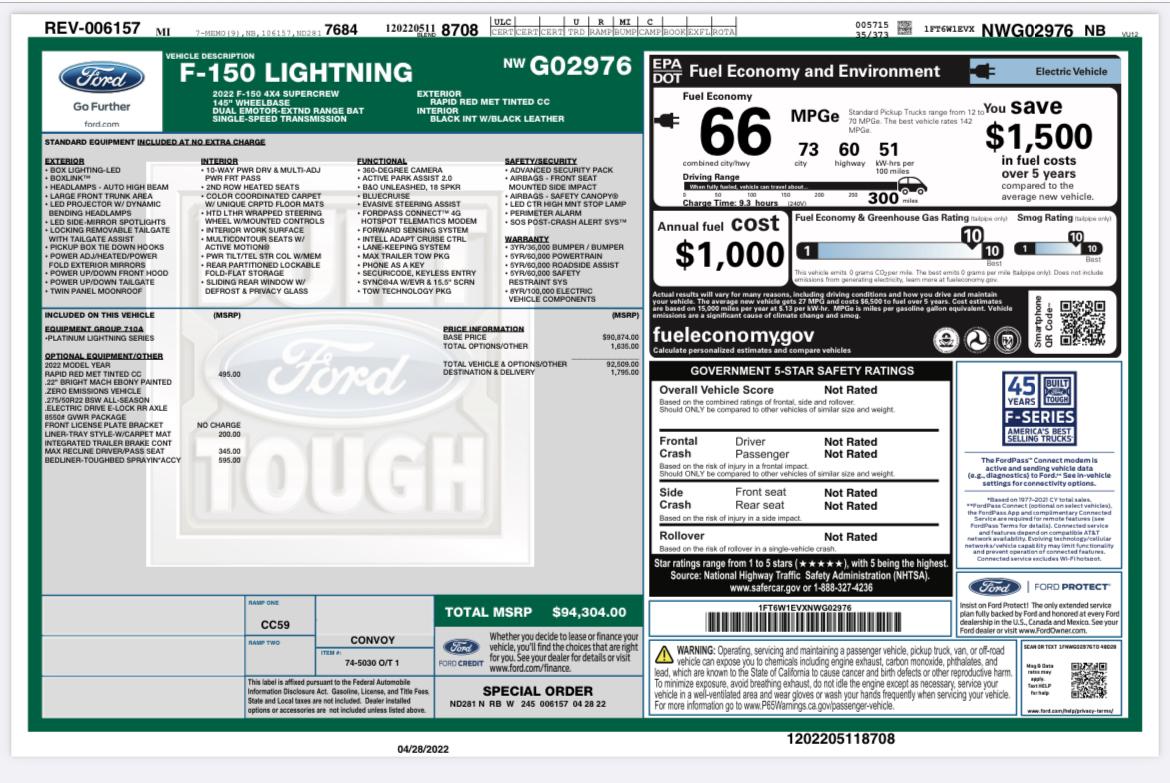 Ford F-150 Lightning ✅ 5/9 Lightning Build Week Group 6D1545CB-86F7-4B44-A342-C4A56FD6C401