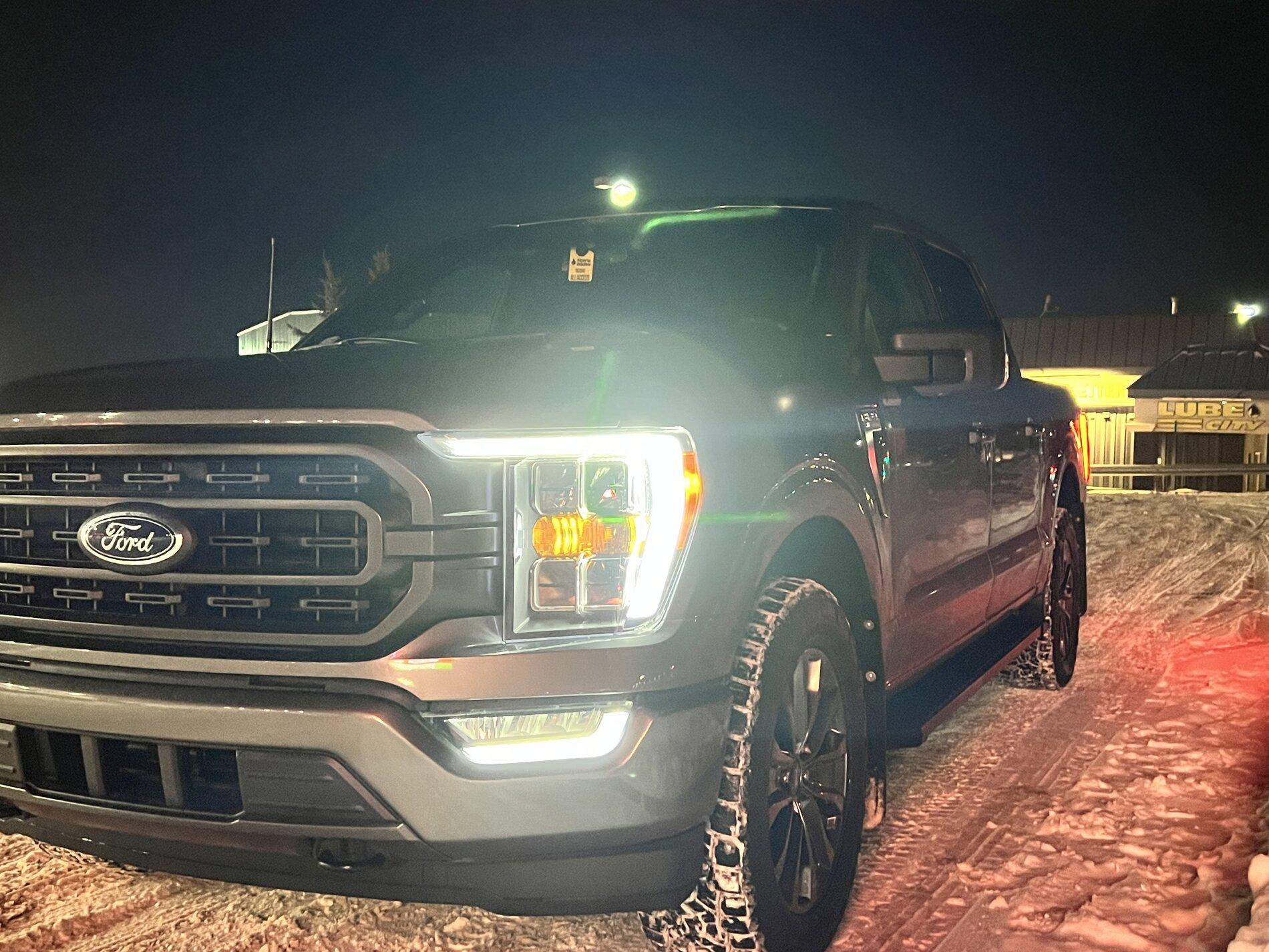 Ford F-150 Lightning DRL LED Bar brightness boosted using Forscan 70BE6A61-D519-401E-8ED8-94E3078D4FF8