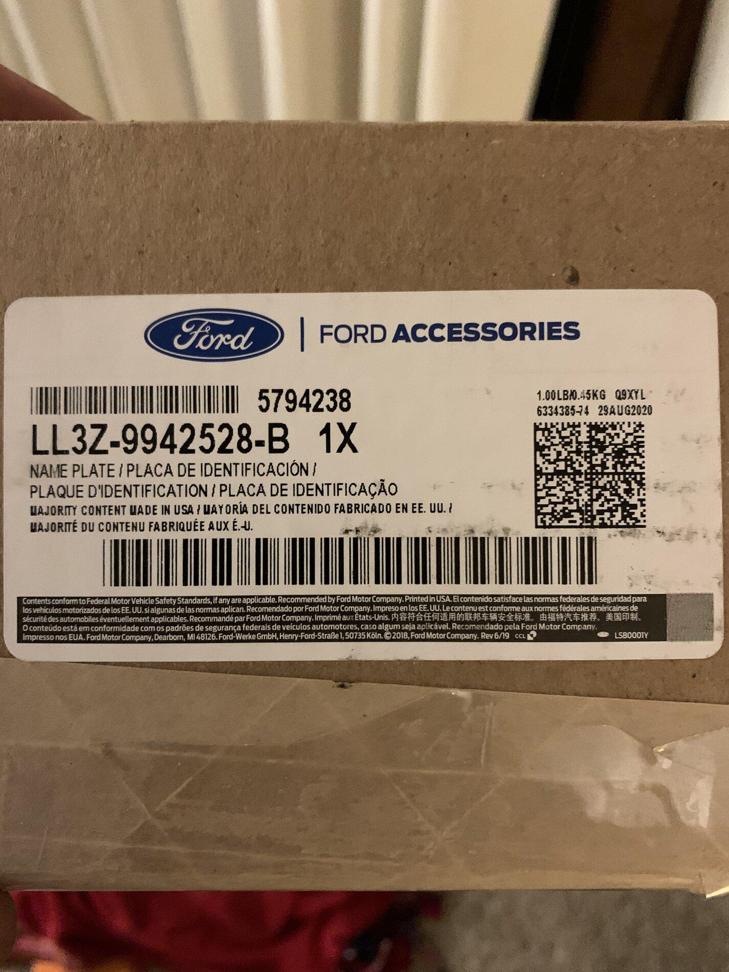 Ford F-150 Lightning Black Ford Emblems / Logos? 70E50EF3-667D-454A-9742-DB795A3DBBCD