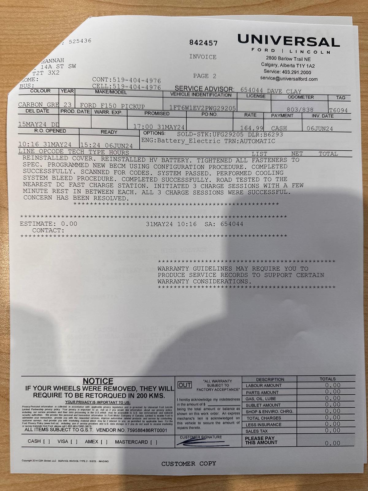 Ford F-150 Lightning Another Powertrain Malfunction/Reduced Power customer 73941048550__C910A6BA-15F3-4C6F-9F3E-FA26B223F371