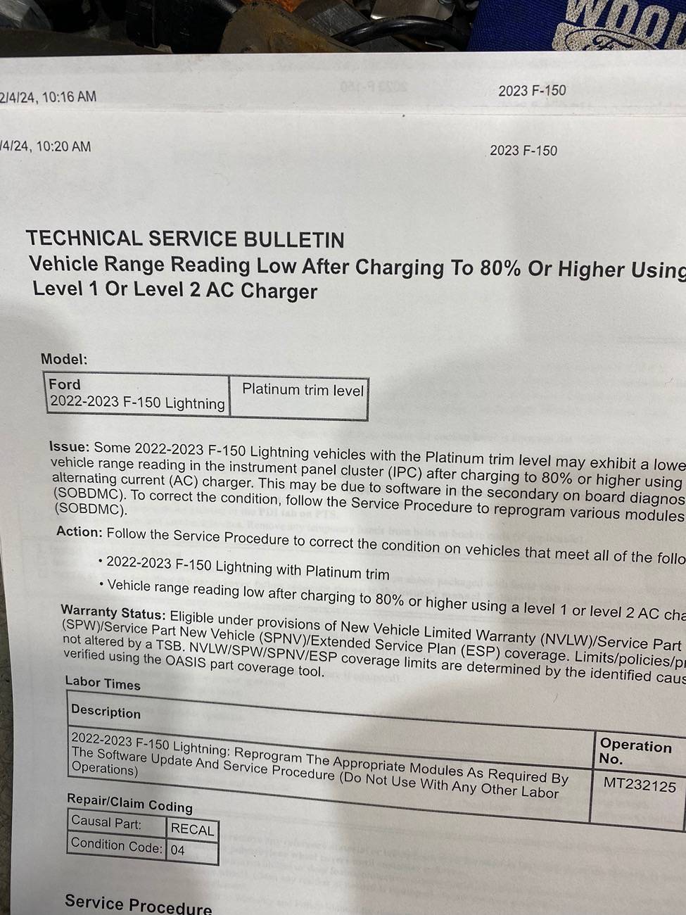 Ford F-150 Lightning Not charging to the desired setting 75545288180__5B0A6234-F85D-410A-9309-22A416E7A238