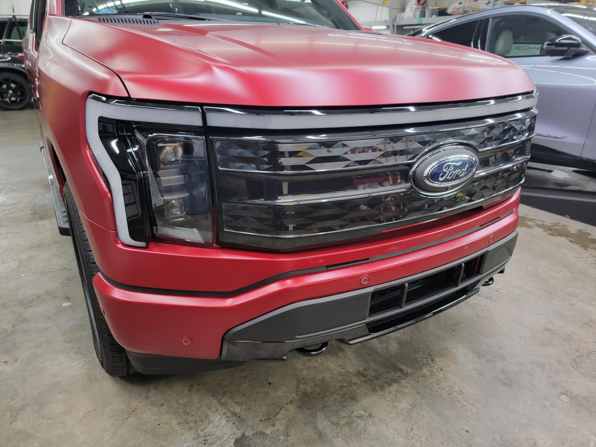 Ford F-150 Lightning 2022 Lightning Platinum XPEL Stealth Wrapped 7FFAA72A-11E1-4D14-B55D-856C25218E87