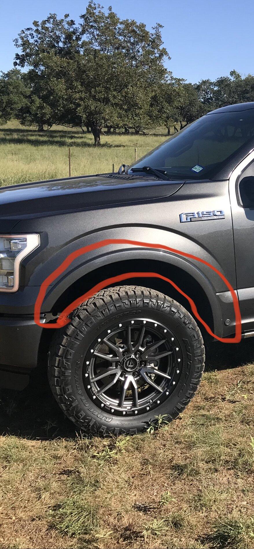 Ford F-150 Lightning Will wheel lip moldings from previous gen fit? 92656E86-C832-4F4E-92AD-6F21E581EC30