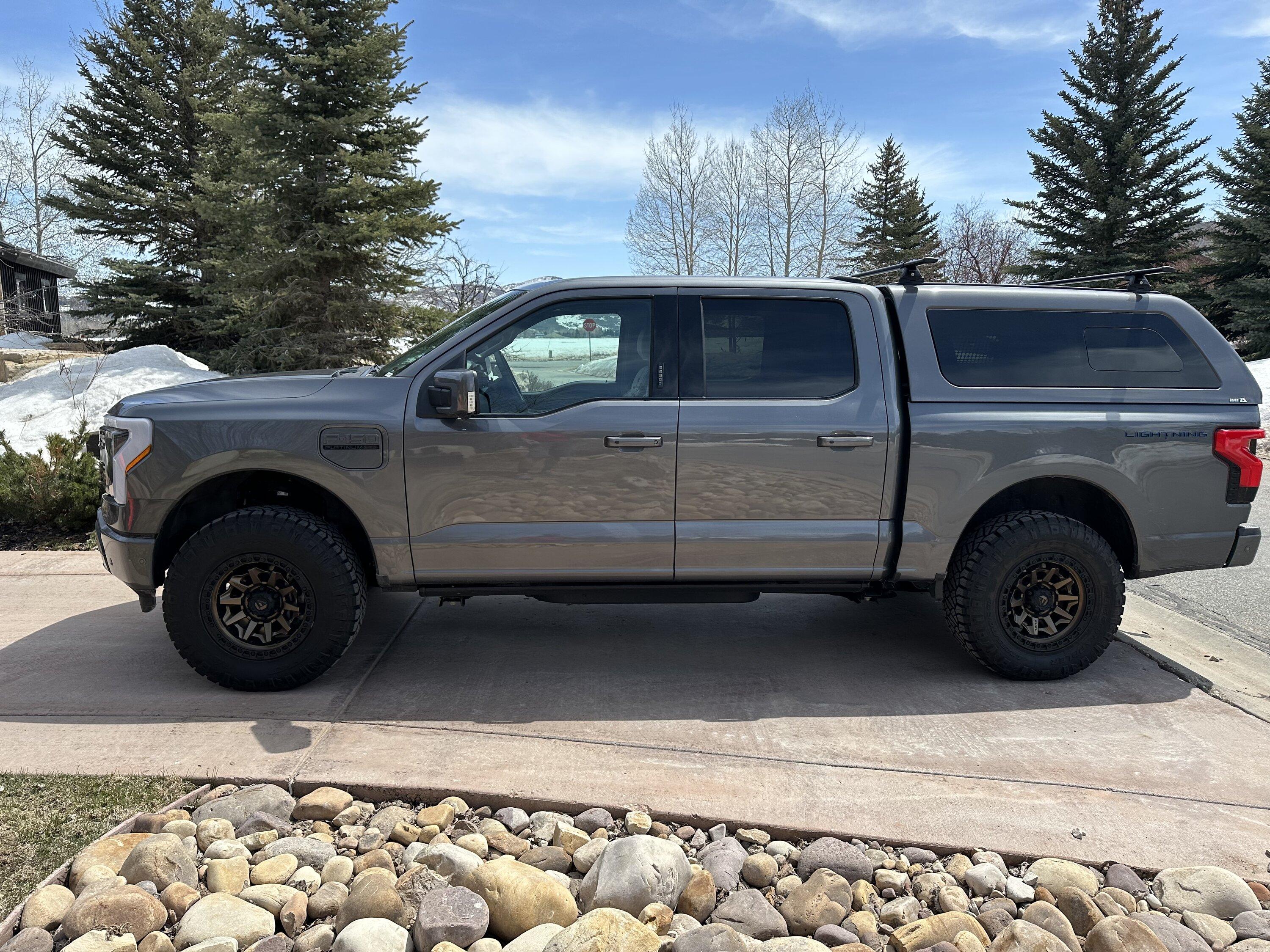 Ford F-150 Lightning Current mods: wheels/tires/leveling/topper/running boards 95D87DFE-31B7-4625-803D-5689ED74EA6B