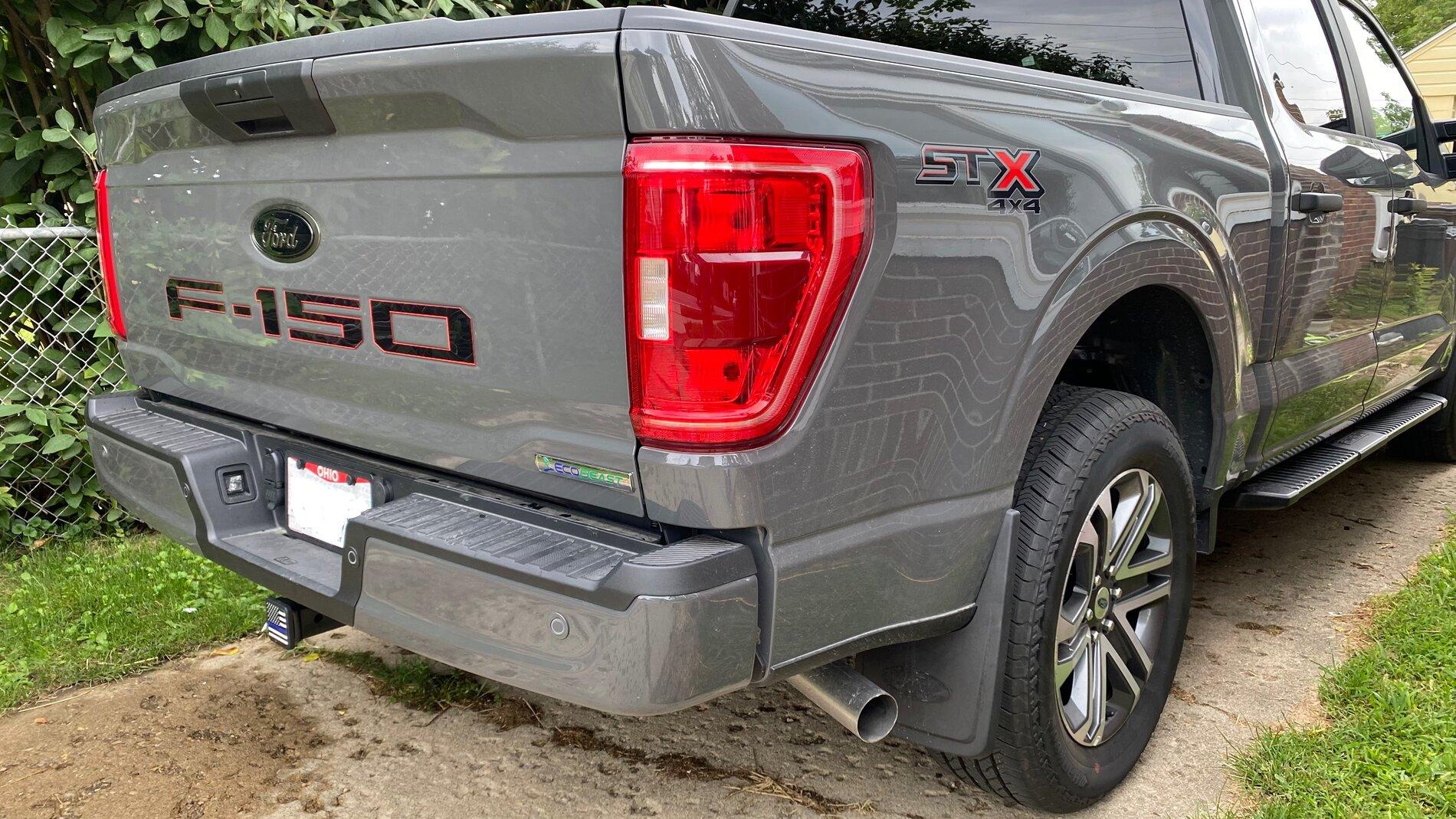 Ford F-150 Lightning 3D tailgate lettering 96C2F008-C81D-43B1-A7C2-D5ED71E1EB2E