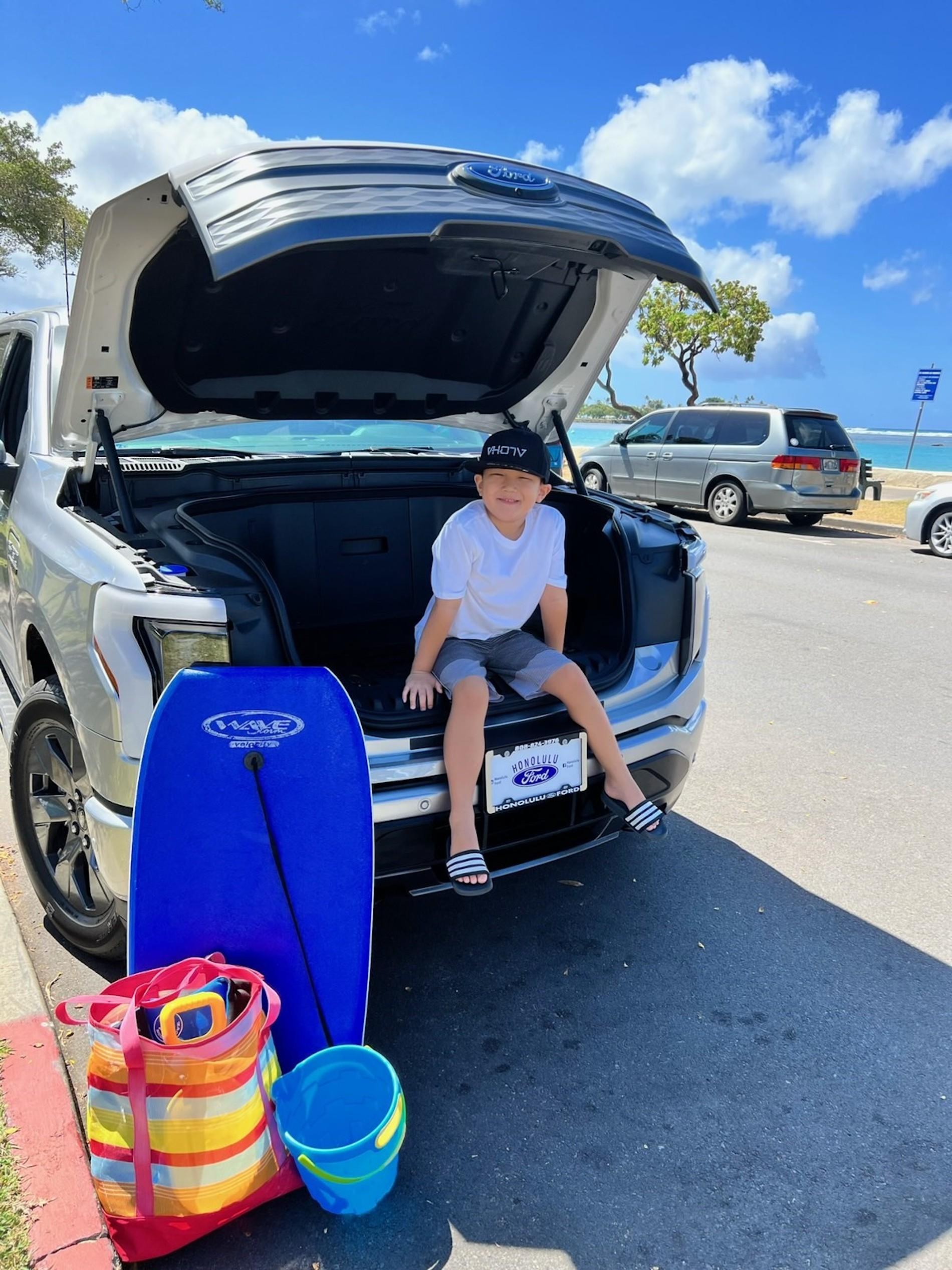 Ford F-150 Lightning Lightning Strikes Across America: Customer Deliveries Now Stretch Across All 50 States Aaron and Aiden Arakawa - Hawaii