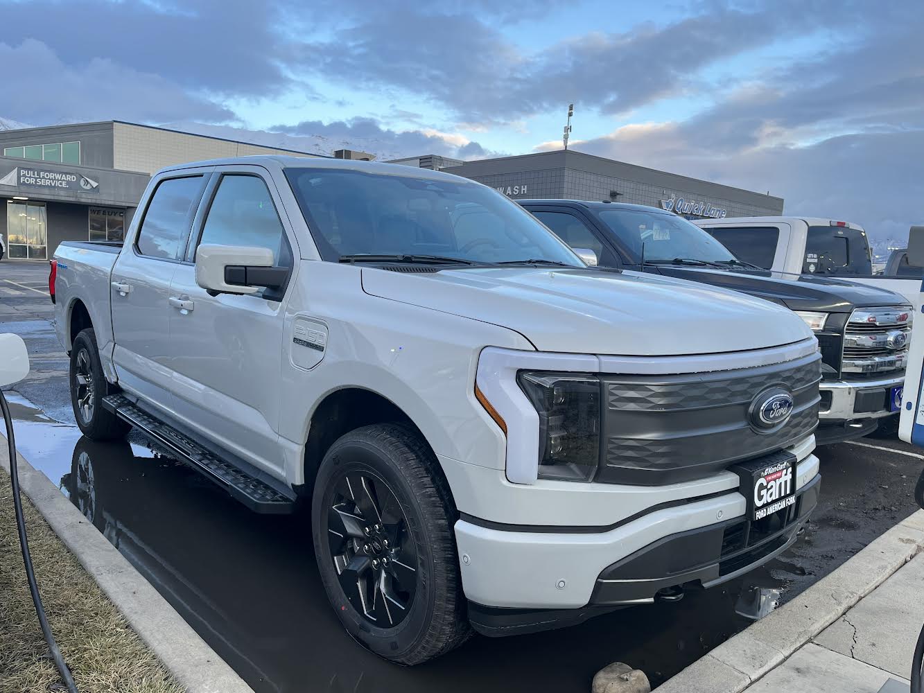 Avalanche Lightning Arrived. It honestly just looks white. | Ford ...