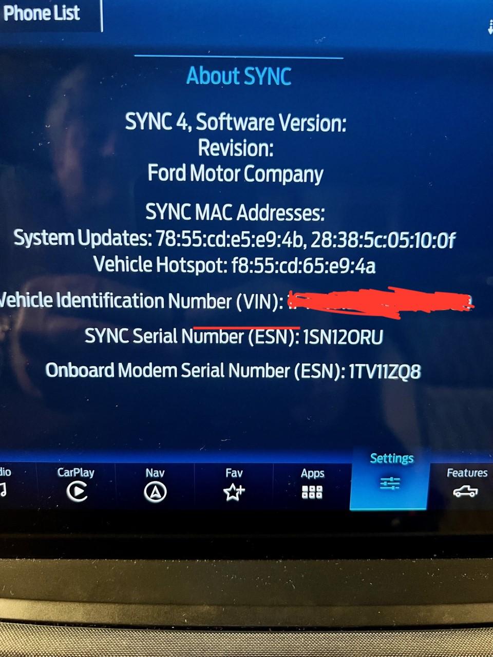 Ford F-150 Lightning Software Update Preferences not working? about sync