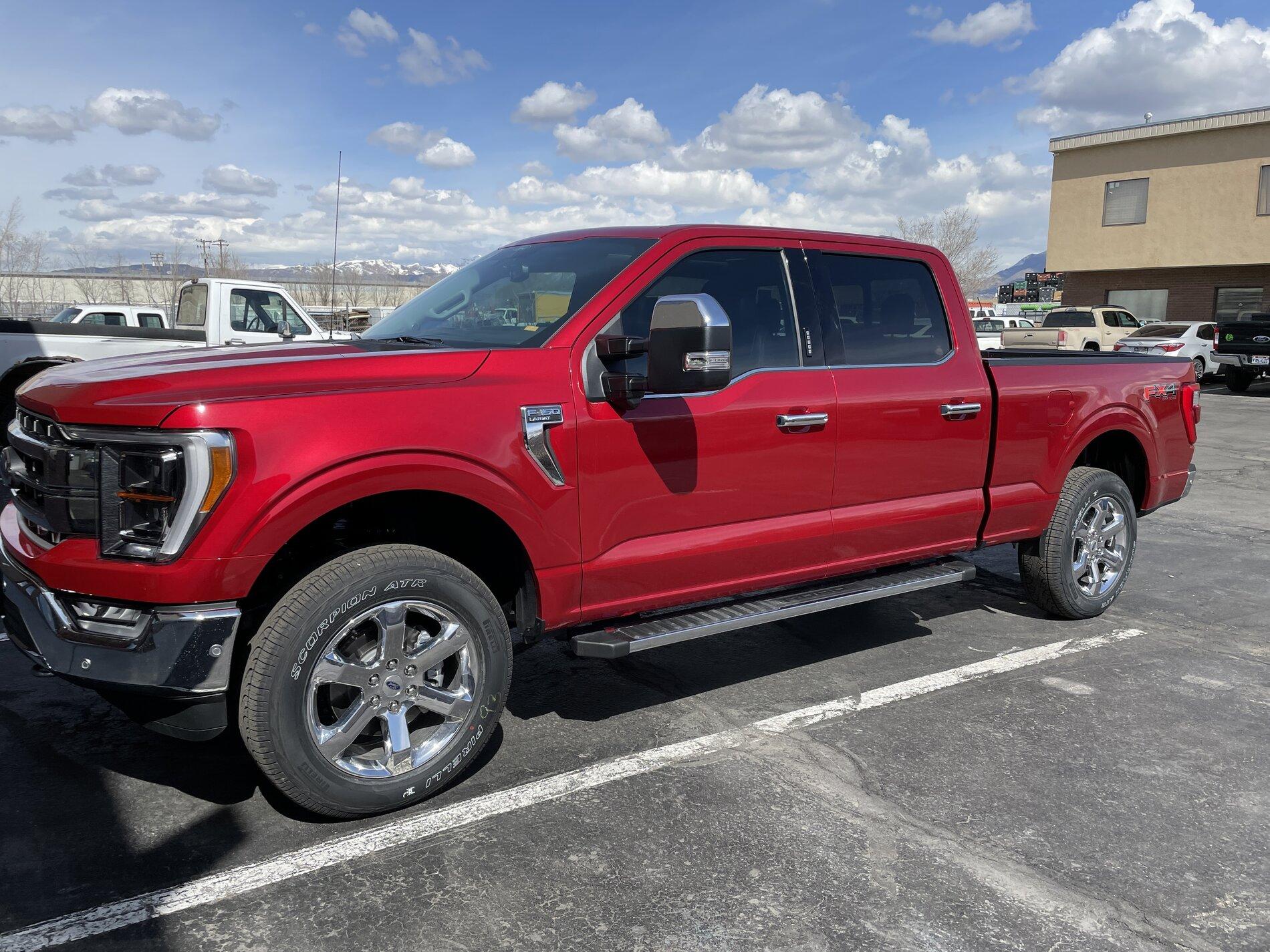 Ford F-150 Lightning Windsheild Tint AC60C6D8-3074-4E11-978A-D9F06E6263BA