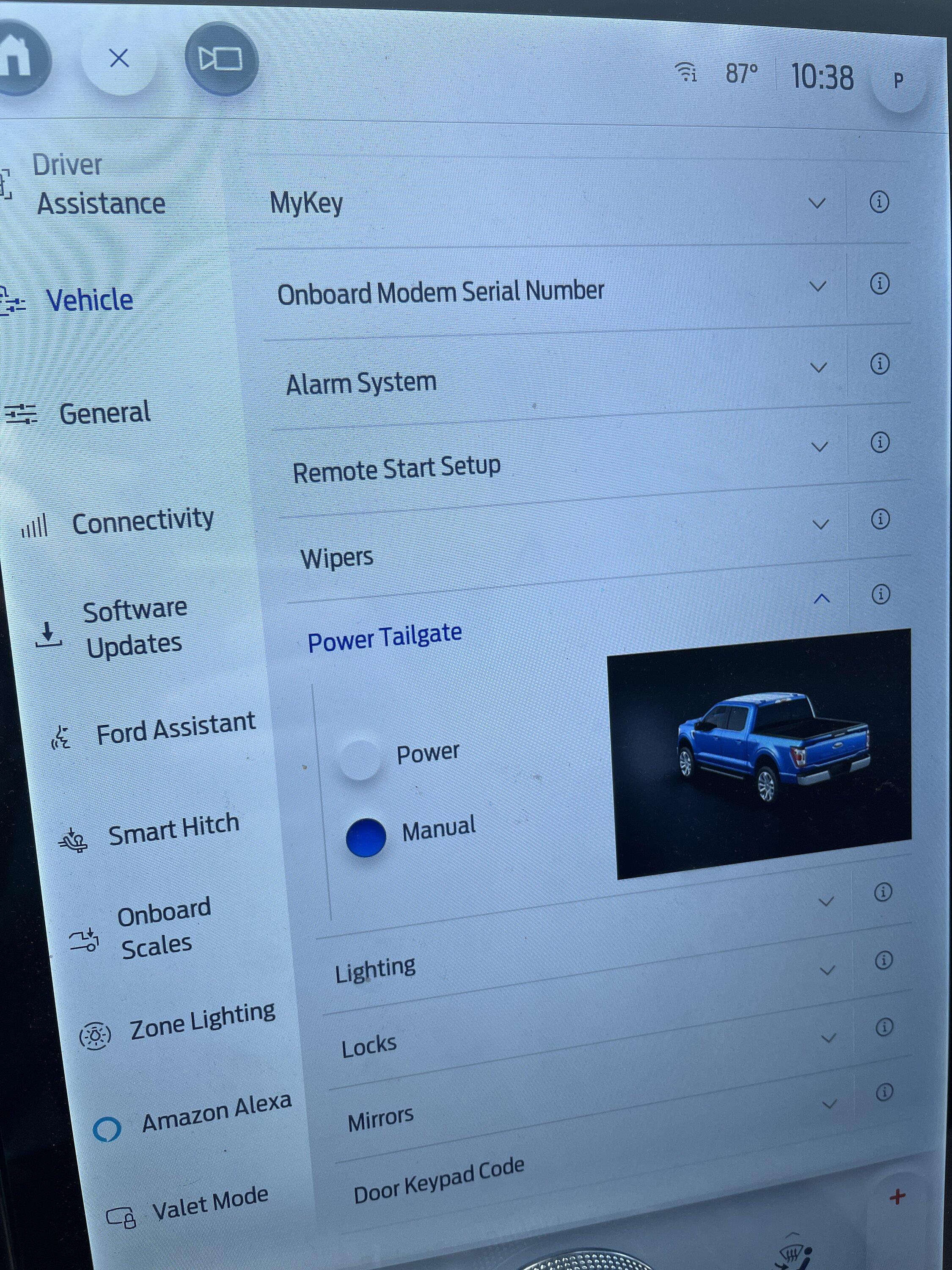 Ford F-150 Lightning Option to turn off the power tailgate ? AC916ED4-2E3B-4DA5-8793-0CDE70C0B48F