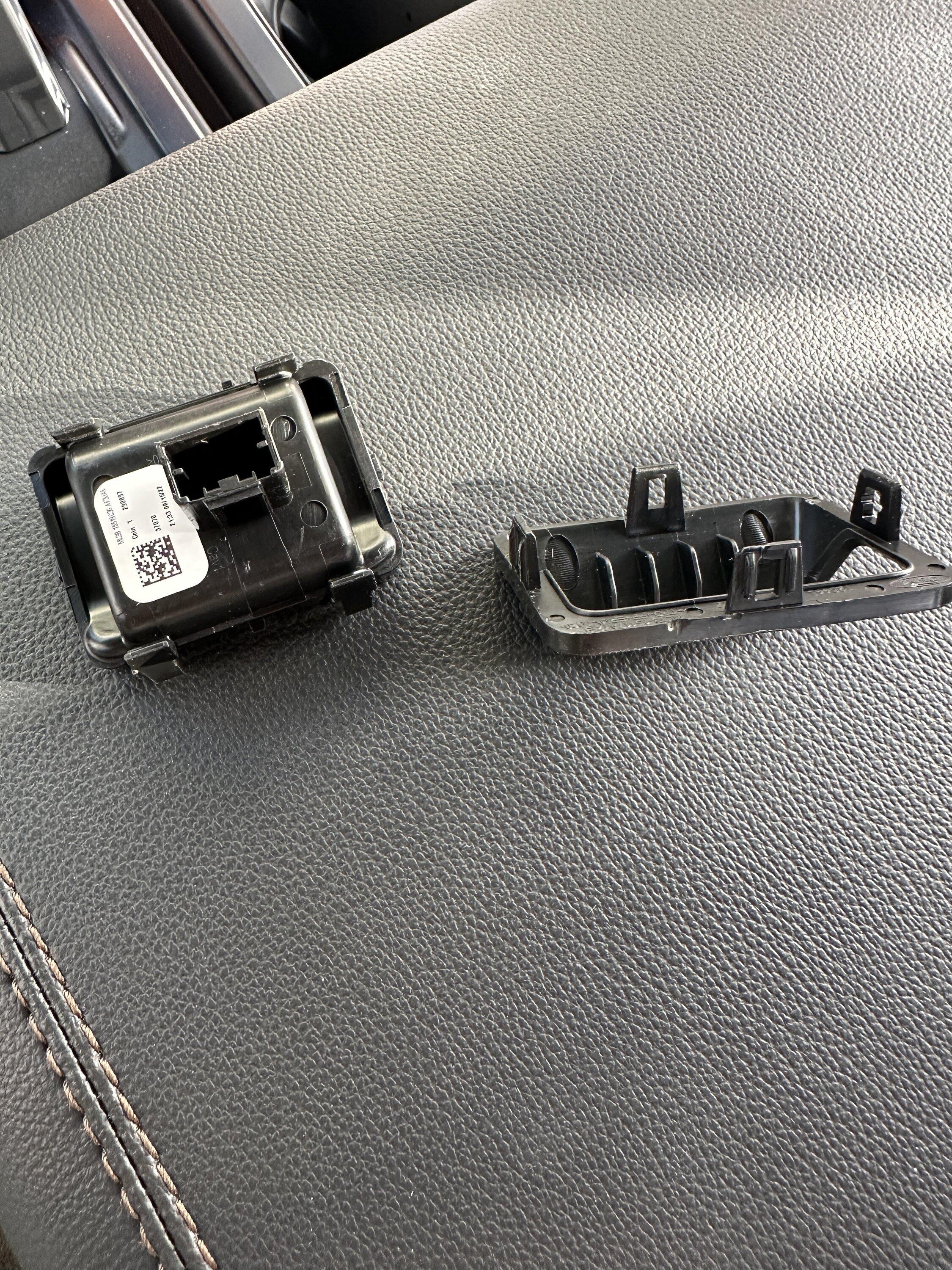 Ford F-150 Lightning Convert coin holder to phone mount (Lariat) AED742C7-000D-4944-9735-EC8BBE284C98