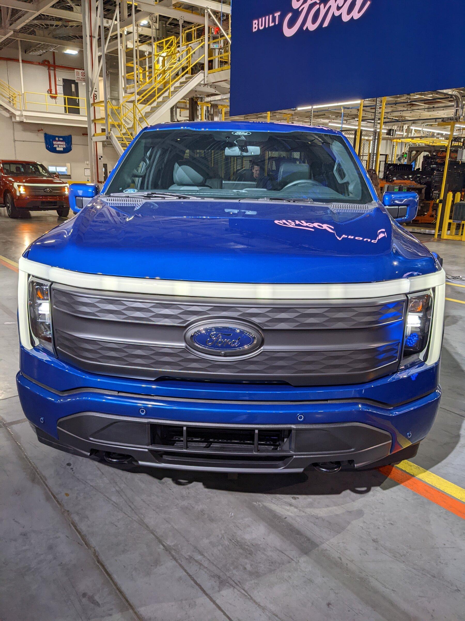 Ford F-150 Lightning ATLAS BLUE F-150 Lightning Photos & Club Atlas Blue F-150 Lightnin