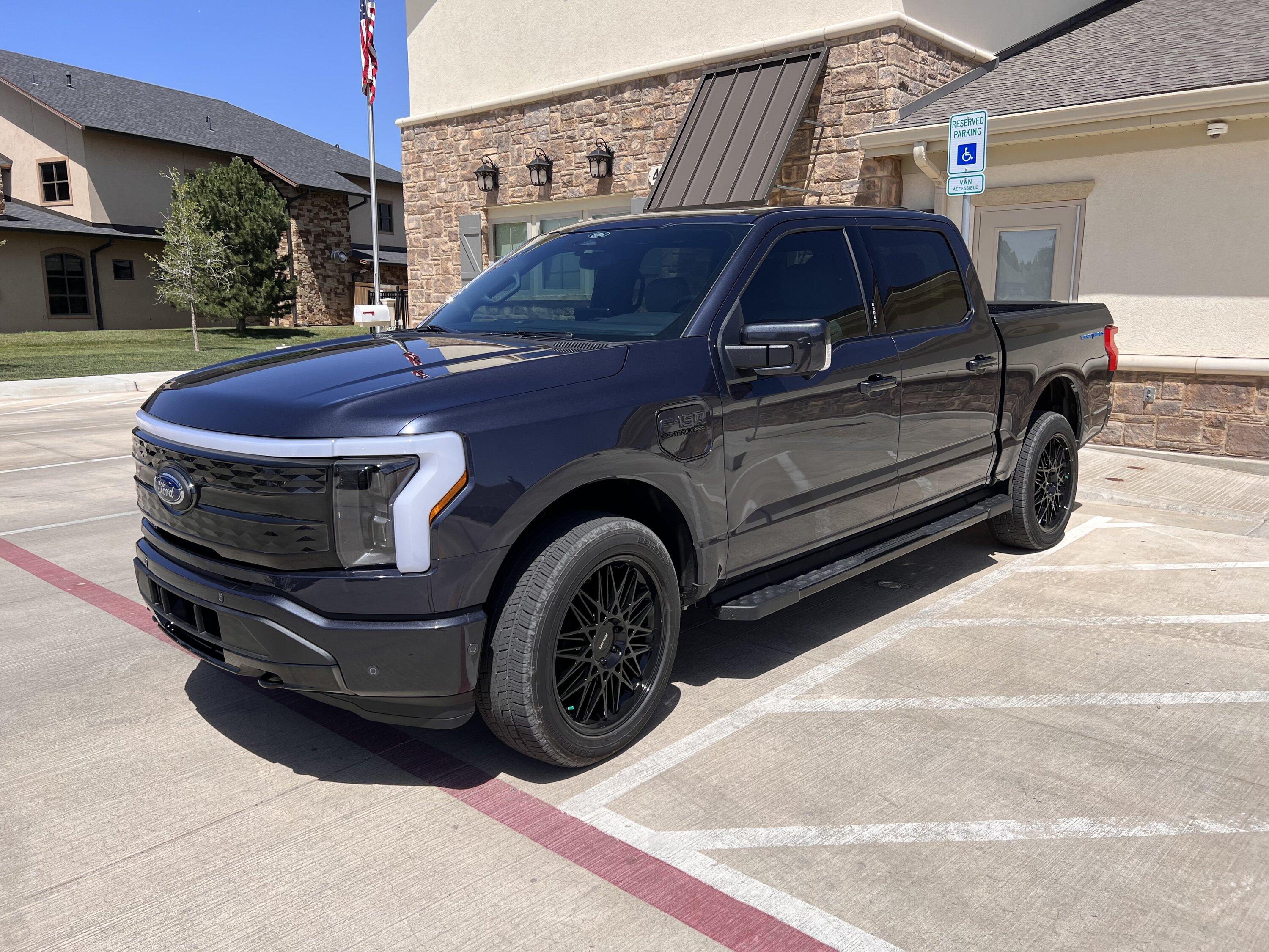 Ford F-150 Lightning Just picked up my SQM Lightning Lariat this afternoon. It is awesome! B0CA08E0-4B36-4C1A-B5D2-CA632ECB95E1