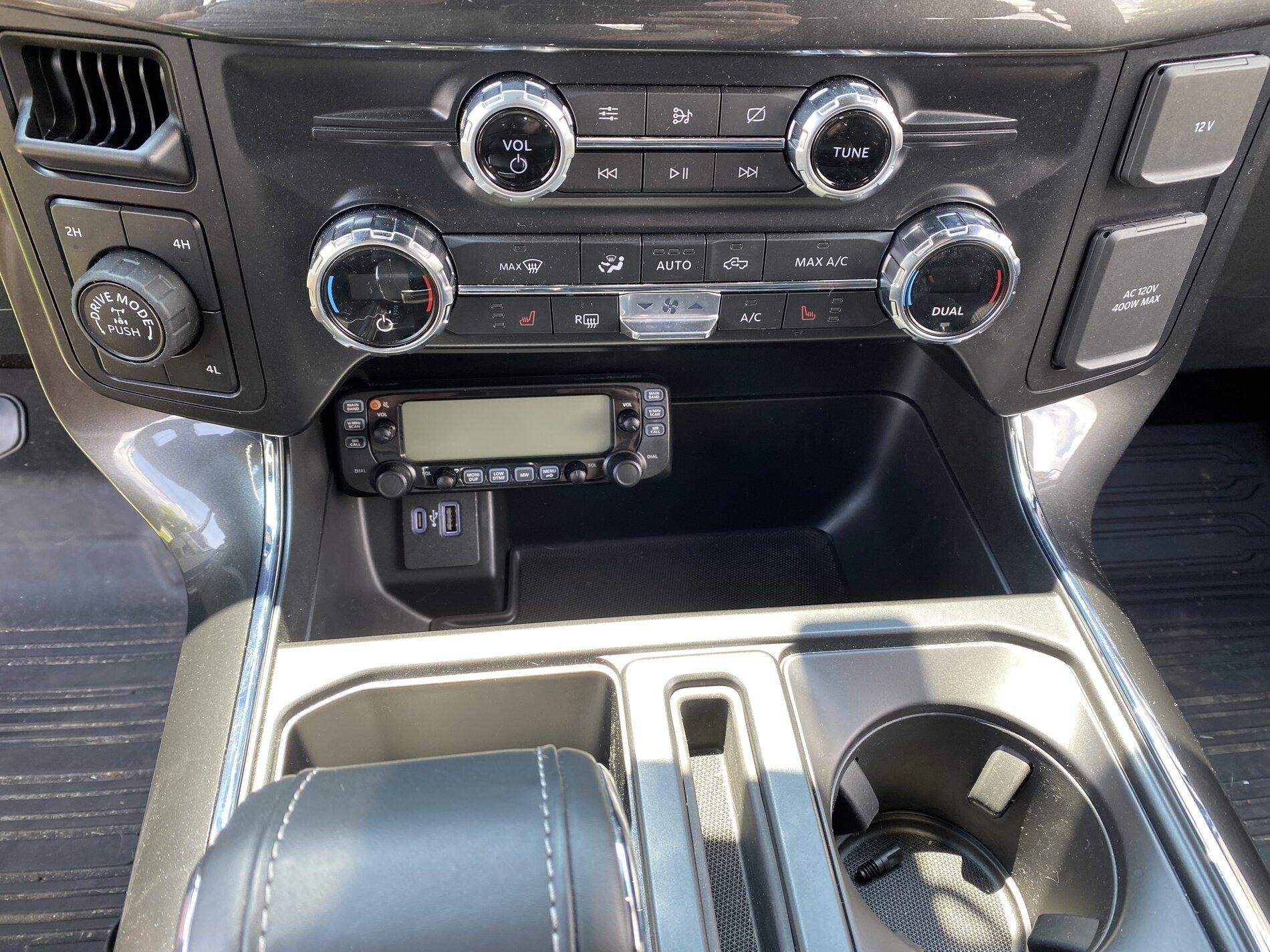 Ford F-150 Lightning Anyone install a two-way radio yet? B1BF721C-7D5B-4F41-A789-9D595183CD52