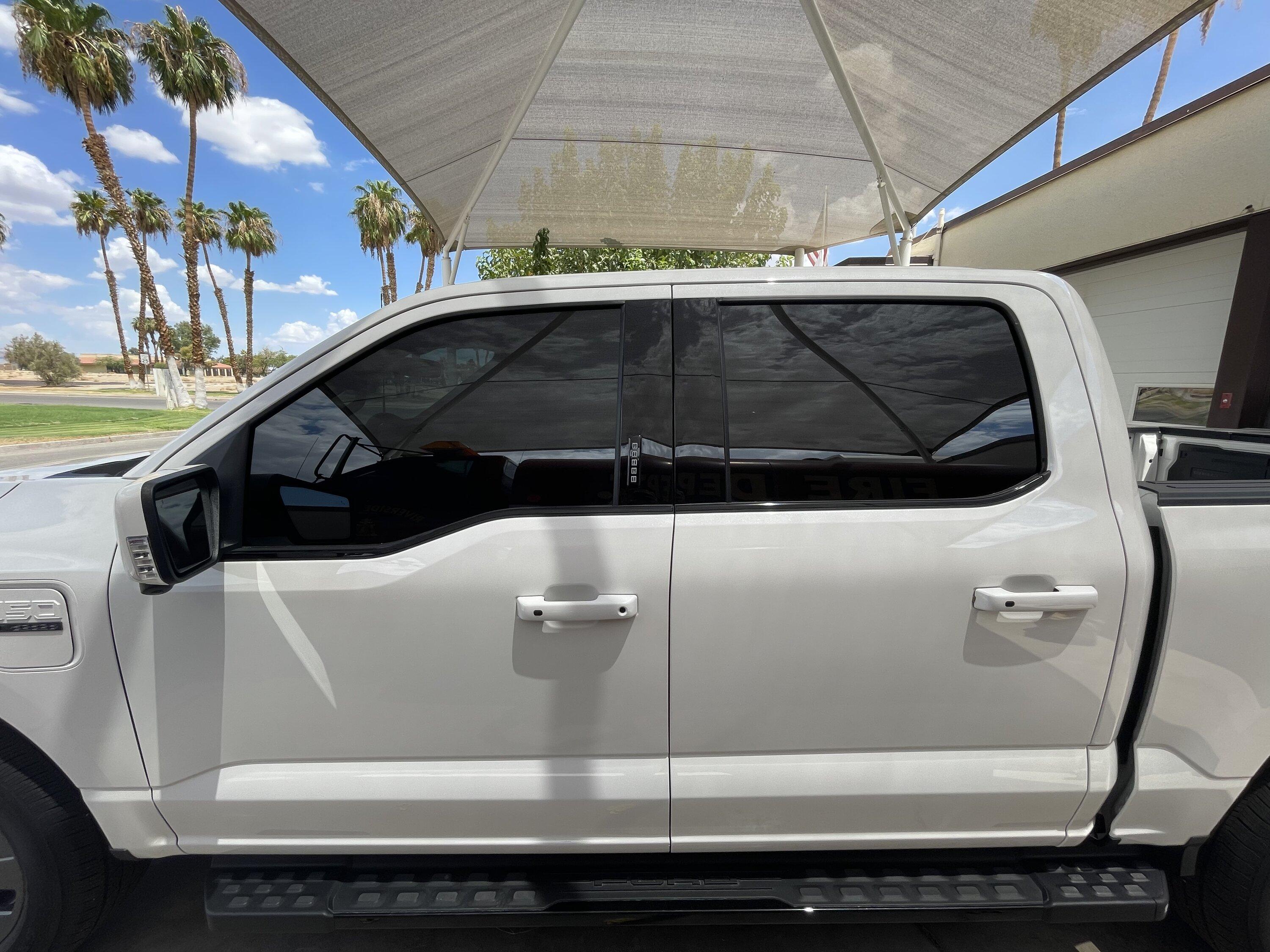 Ford F-150 Lightning How dark of a window tint %? B60ACBD7-32DB-4845-B98B-3E13E7529F41