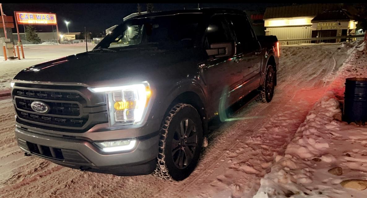 Ford F-150 Lightning DRL LED Bar brightness boosted using Forscan BA9A6A1E-9472-4C6D-829A-389758C0F08E