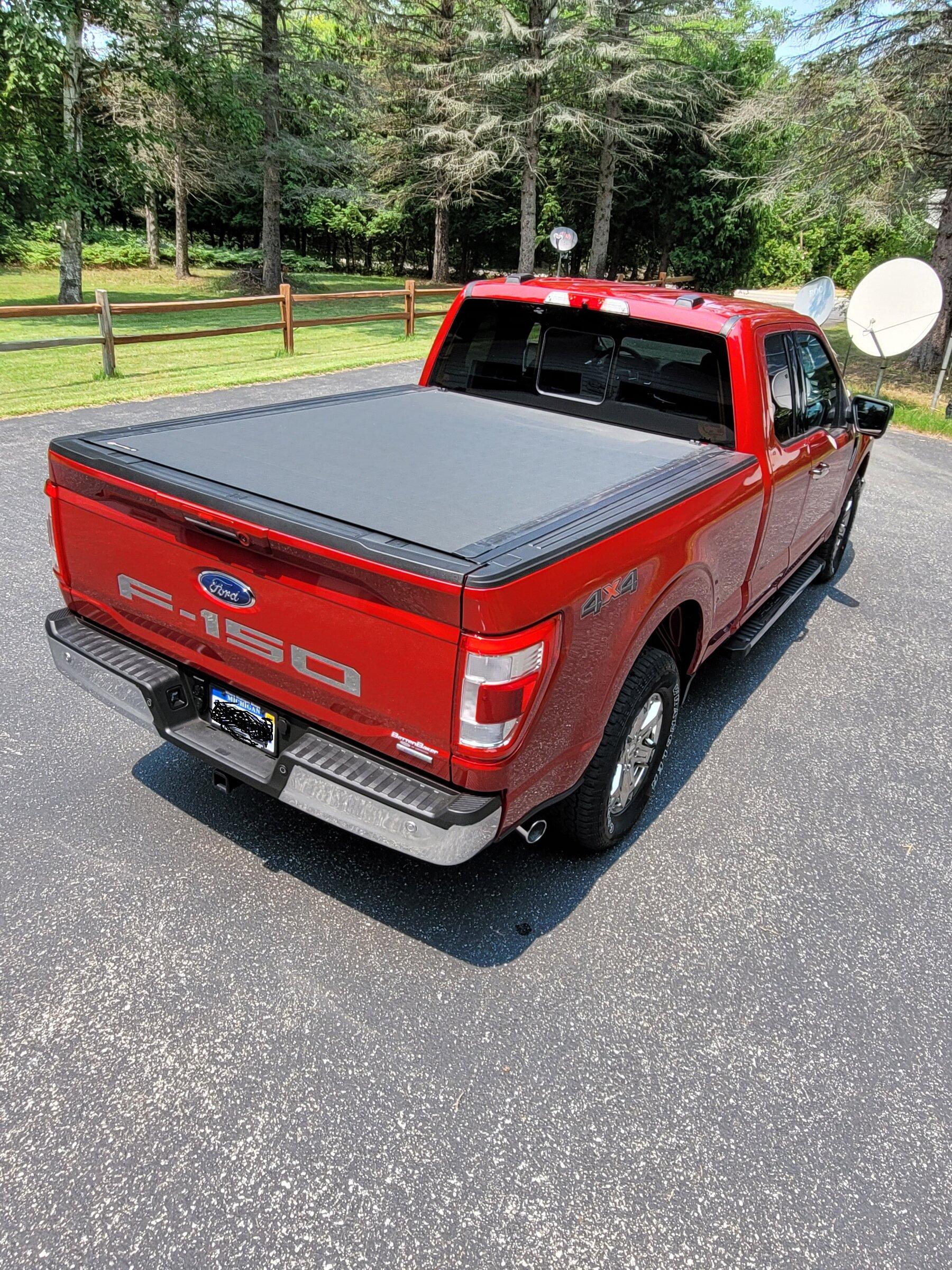 Ford F-150 Lightning Tonneau Covers - Recommendations and Reviews Back High plate