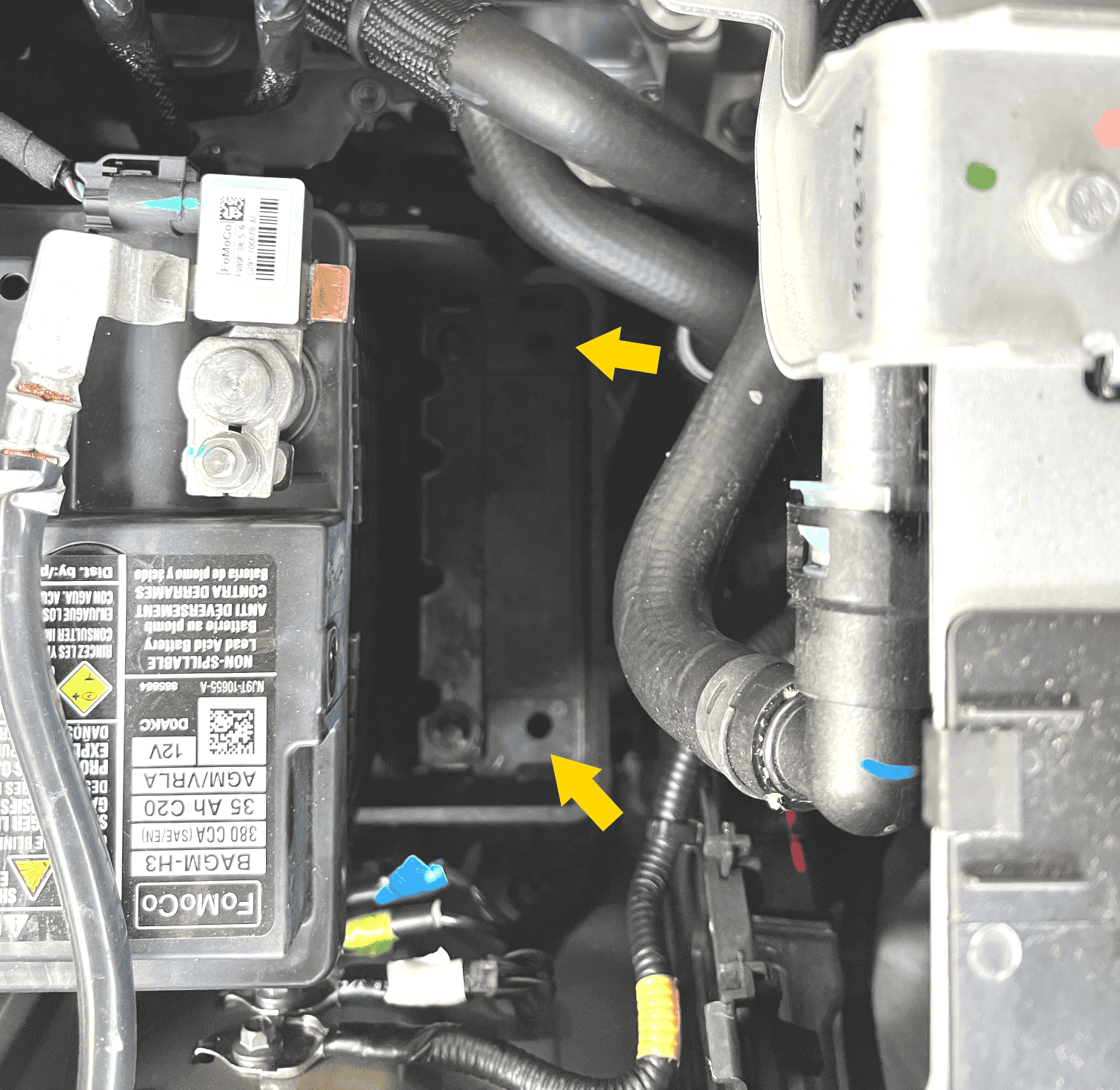 Ford F-150 Lightning CSP-23B57 for High Voltage Battery Notice Battery-H3