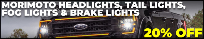 Ford F-150 Lightning BLACK FRIDAY | Save on Diode Dynamics, Baja Designs, Morimoto & More bf24-morimoto2