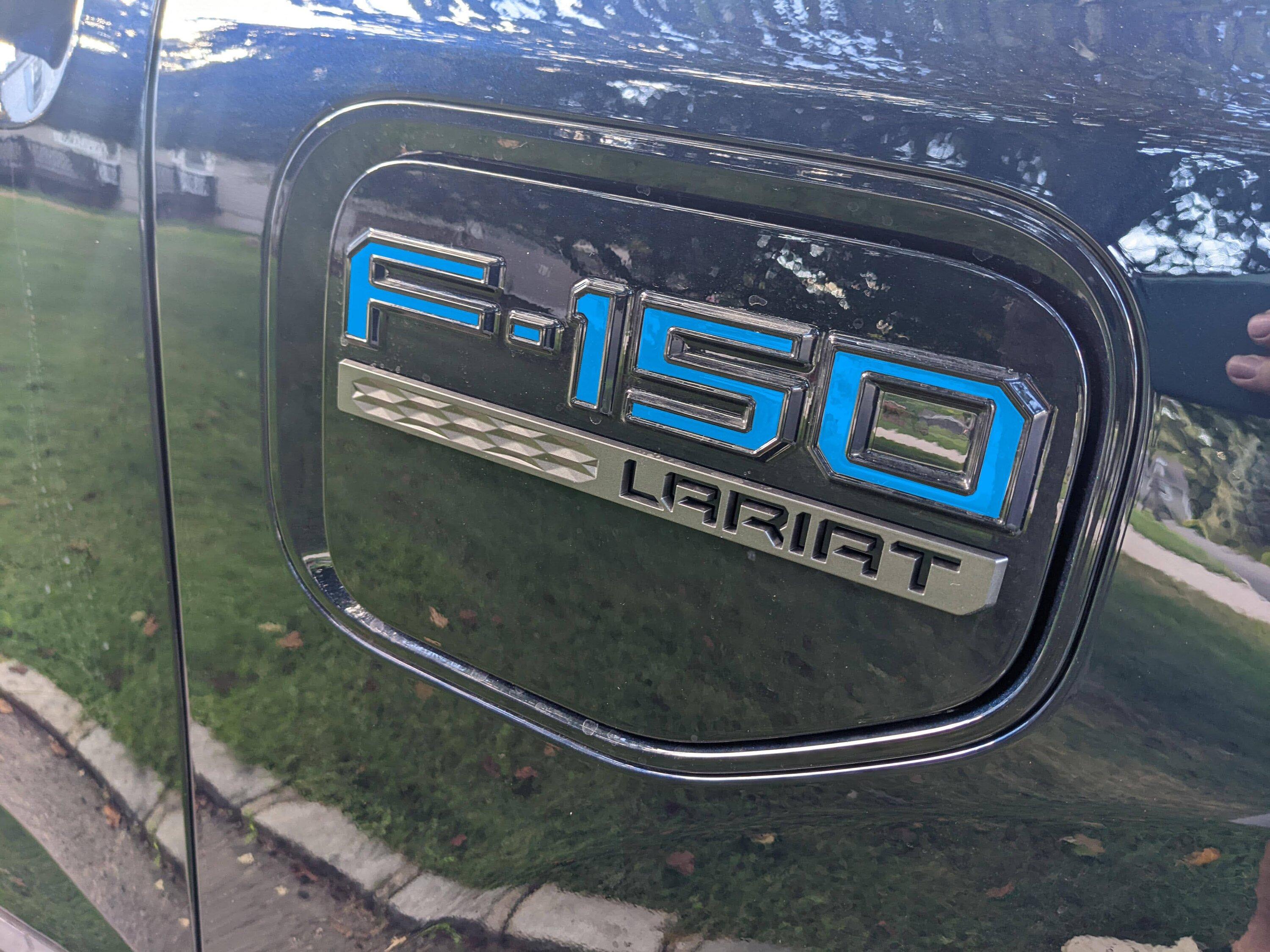 Ford F-150 Lightning 🙋‍♂️ What Did You Do To Your Lightning Today? bluedecal