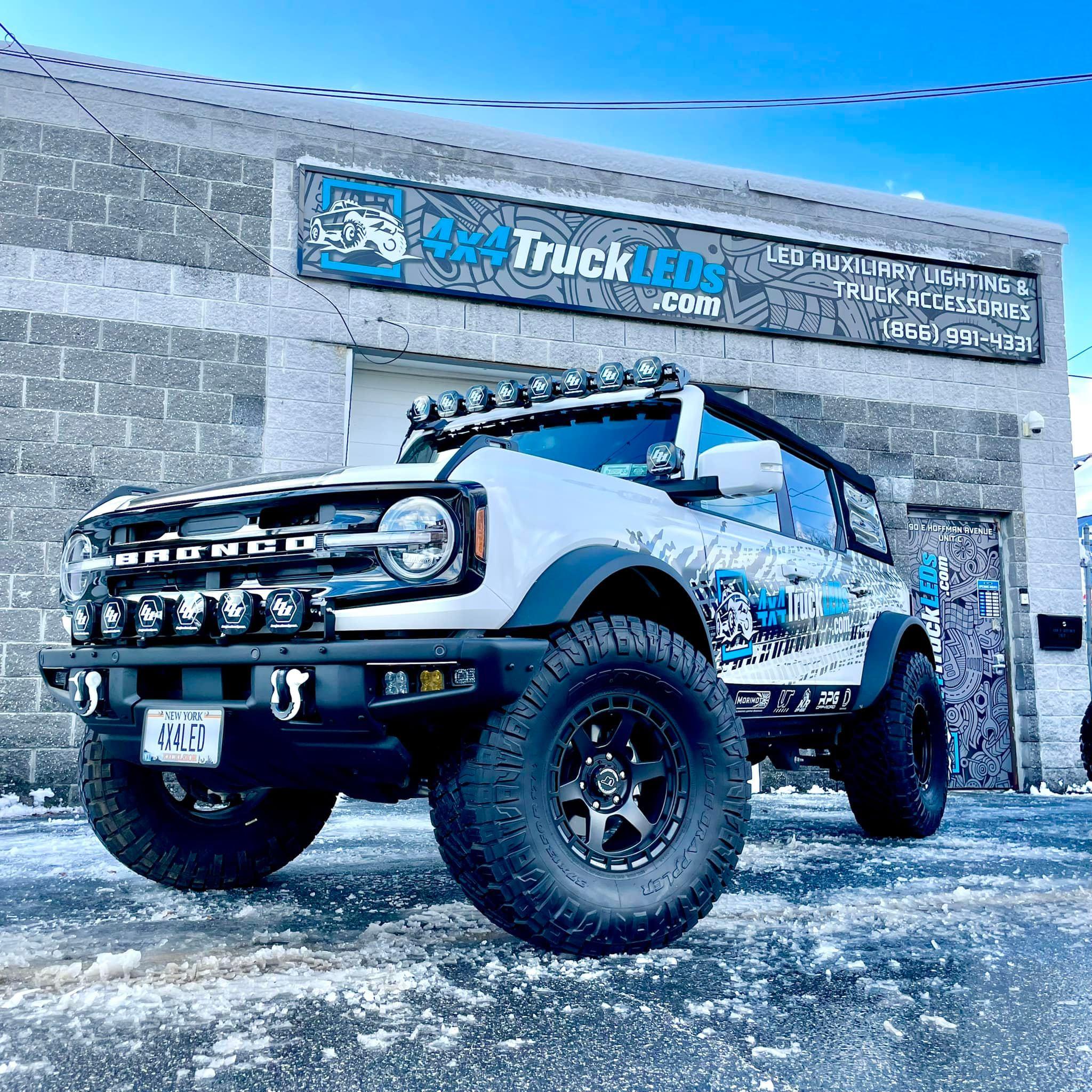 Ford F-150 Lightning Niche Vice Wheels & Nitto Terra Grappler G2 Tires on F-150 Lightning Bronco5