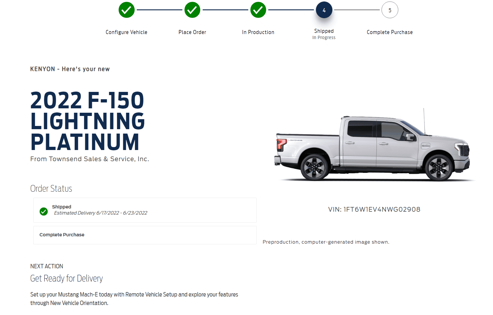 Ford F-150 Lightning ✅ 5/9 Lightning Build Week Group Built email.PNG