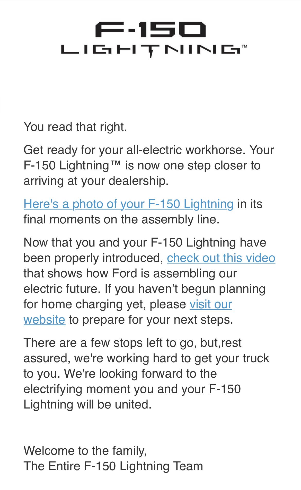 Ford F-150 Lightning Email & Photo: Your F-150 Lightning just rolled off the assembly line [post yours] C160924A-AF86-4E53-B4A9-F5CCD38F3CEA