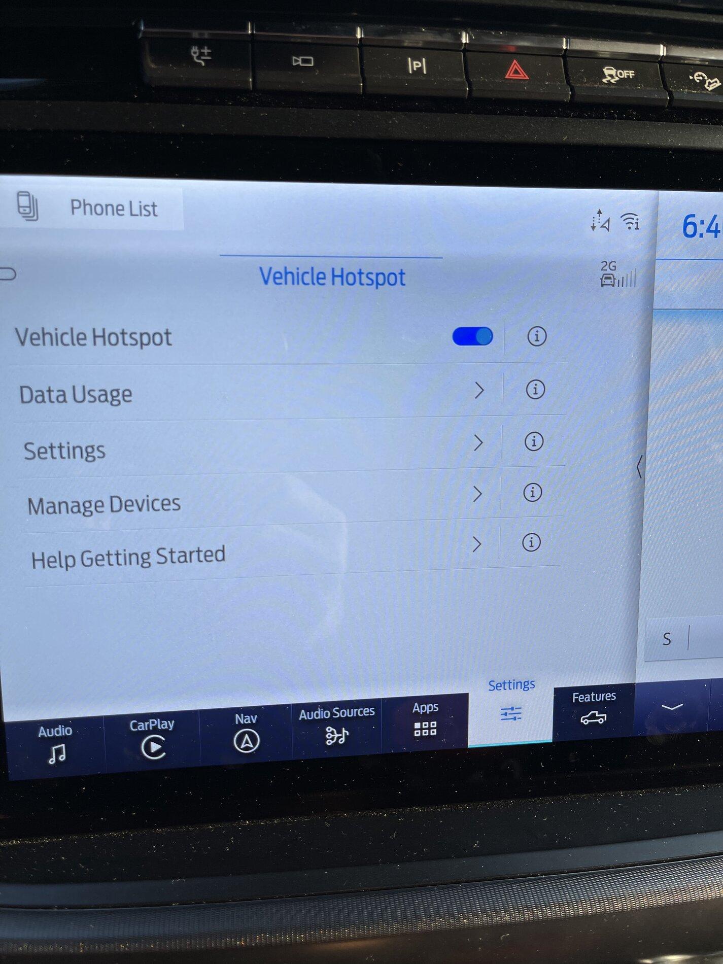 Ford F-150 Lightning WiFi hotspot slow C304E5F0-1791-446B-8ACD-CED365DAFDE8