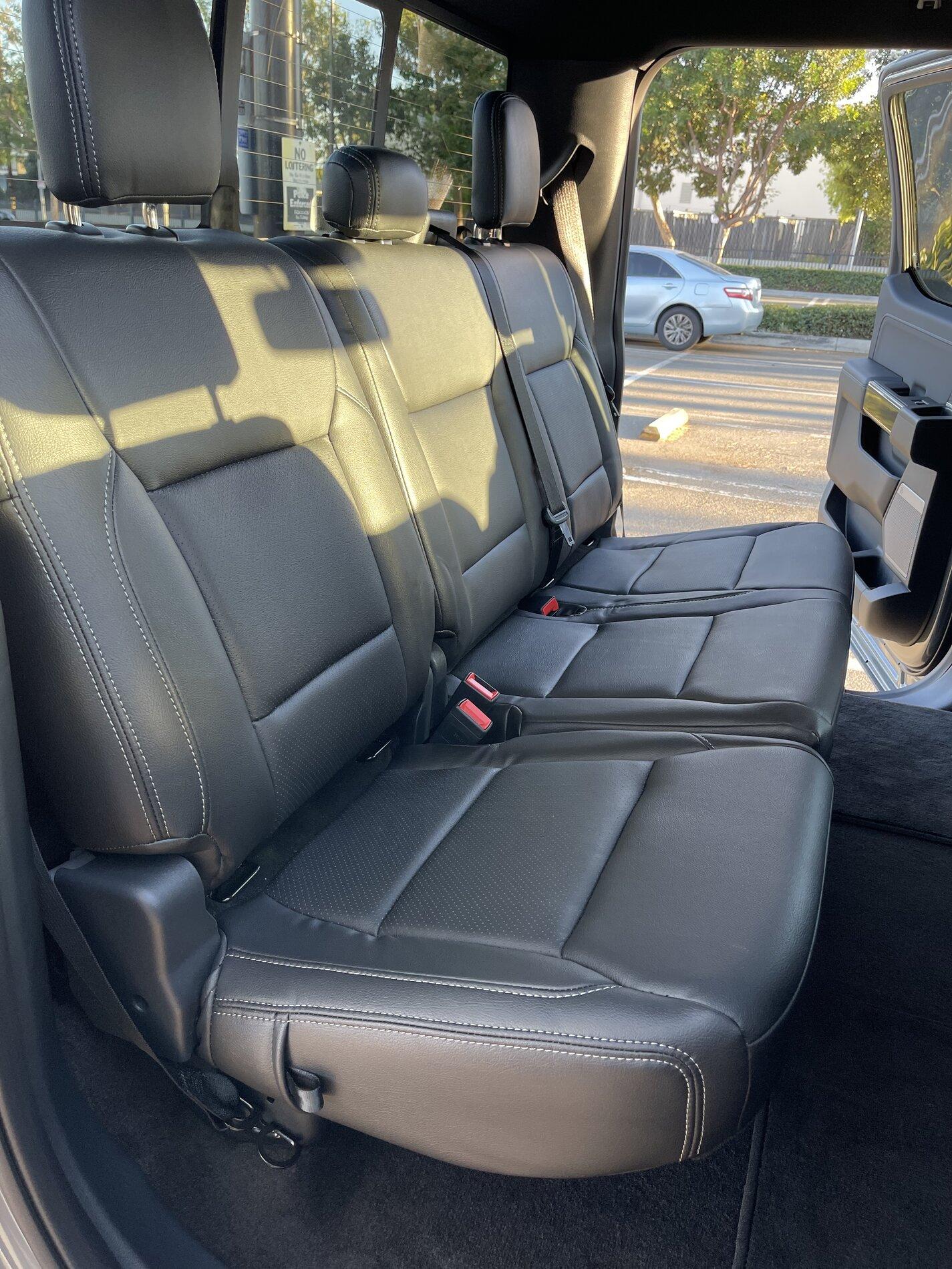 Ford F-150 Lightning Roadwire Leather installed in ‘21 F-150 XLT crew cab C59D86B2-D51B-4252-B87E-A2D4F5128566