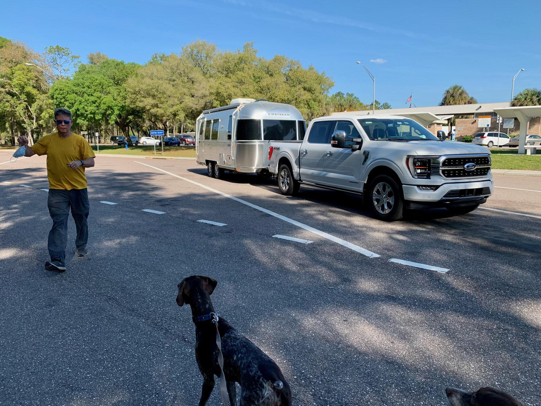 Ford F-150 Lightning Towing an Airstream with Gen14, and ProPower 7.2 C5FCE0BE-3E3C-4098-AF72-839E9C0E4029