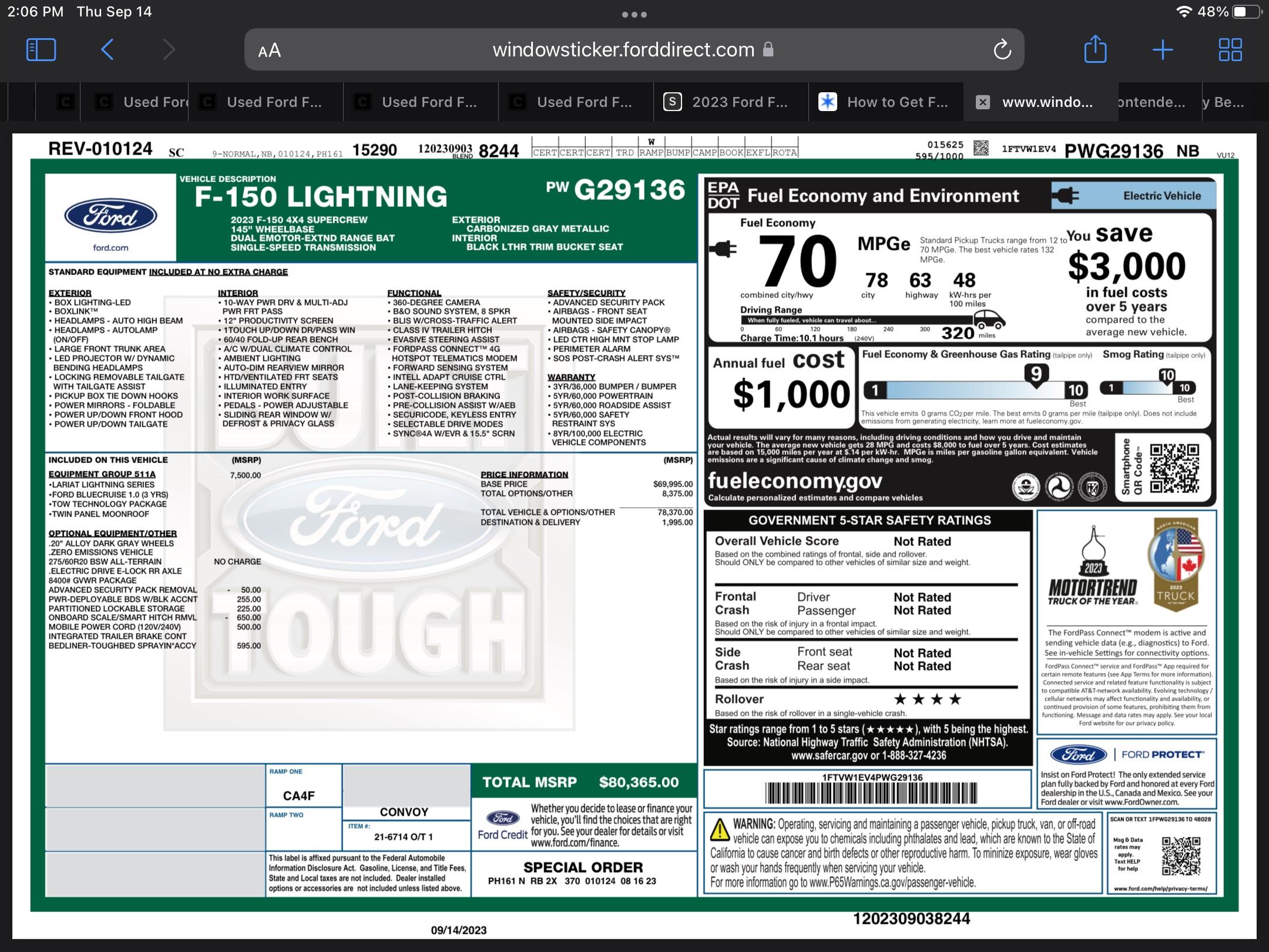 Ford F-150 Lightning Shipped confirmation for builds after 7/31/23 C72B50F3-4005-47A4-AED0-97CCE42E5147