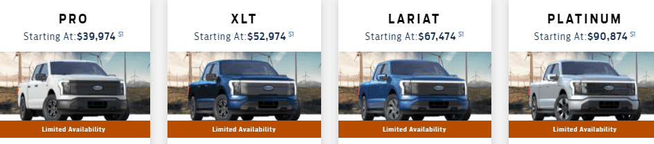 Ford F-150 Lightning 2022 Lightning Pro sold out [update: confirmed] Capture.PNG