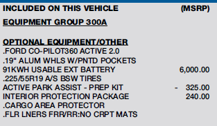 Ford F-150 Lightning MY2023 Heated wheel, seats & mirrors deleted? Capture.PNG