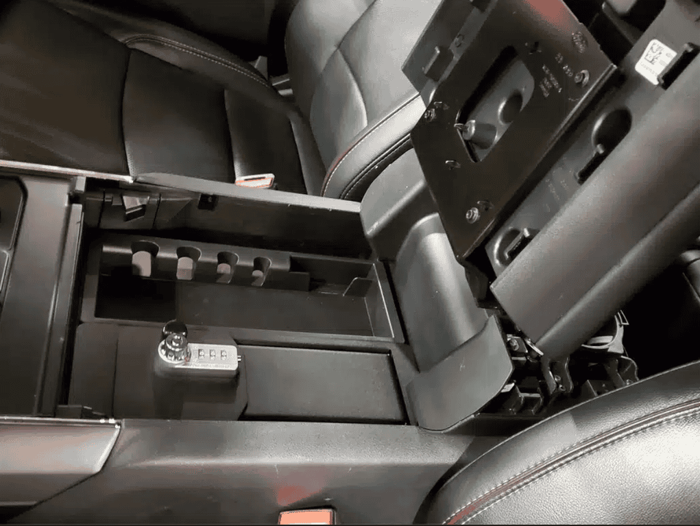 Ford F-150 Lightning Console Safe Vault & Accessories Review Capture.PNG