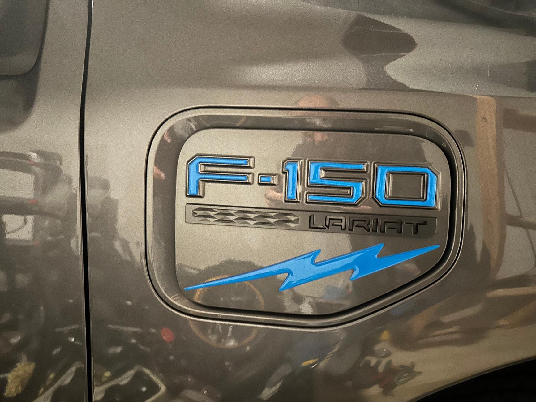 Ford F-150 Lightning Charge port decals? Charging port lightnin